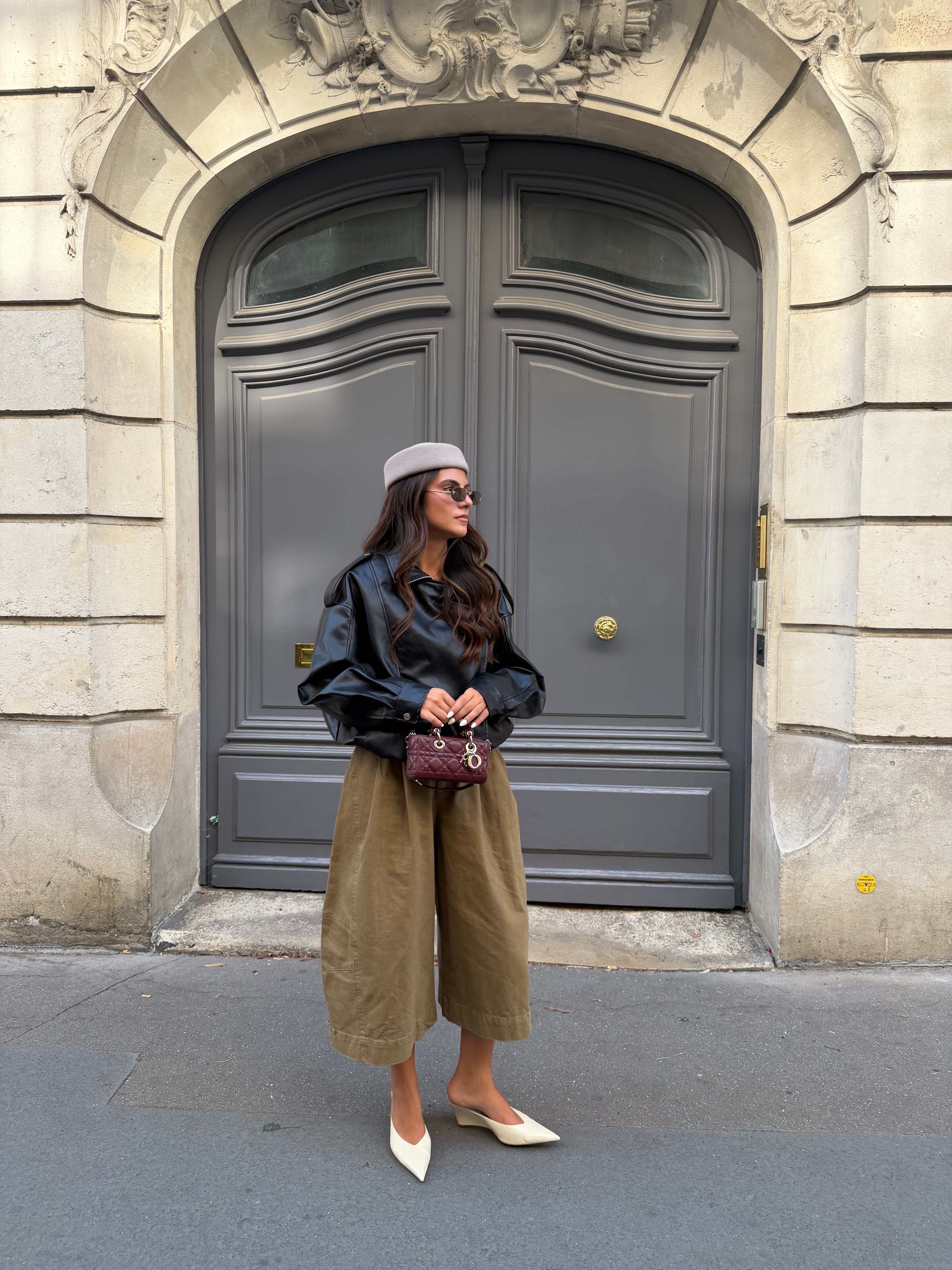 Veste similicuir TITA noir (RD9220)