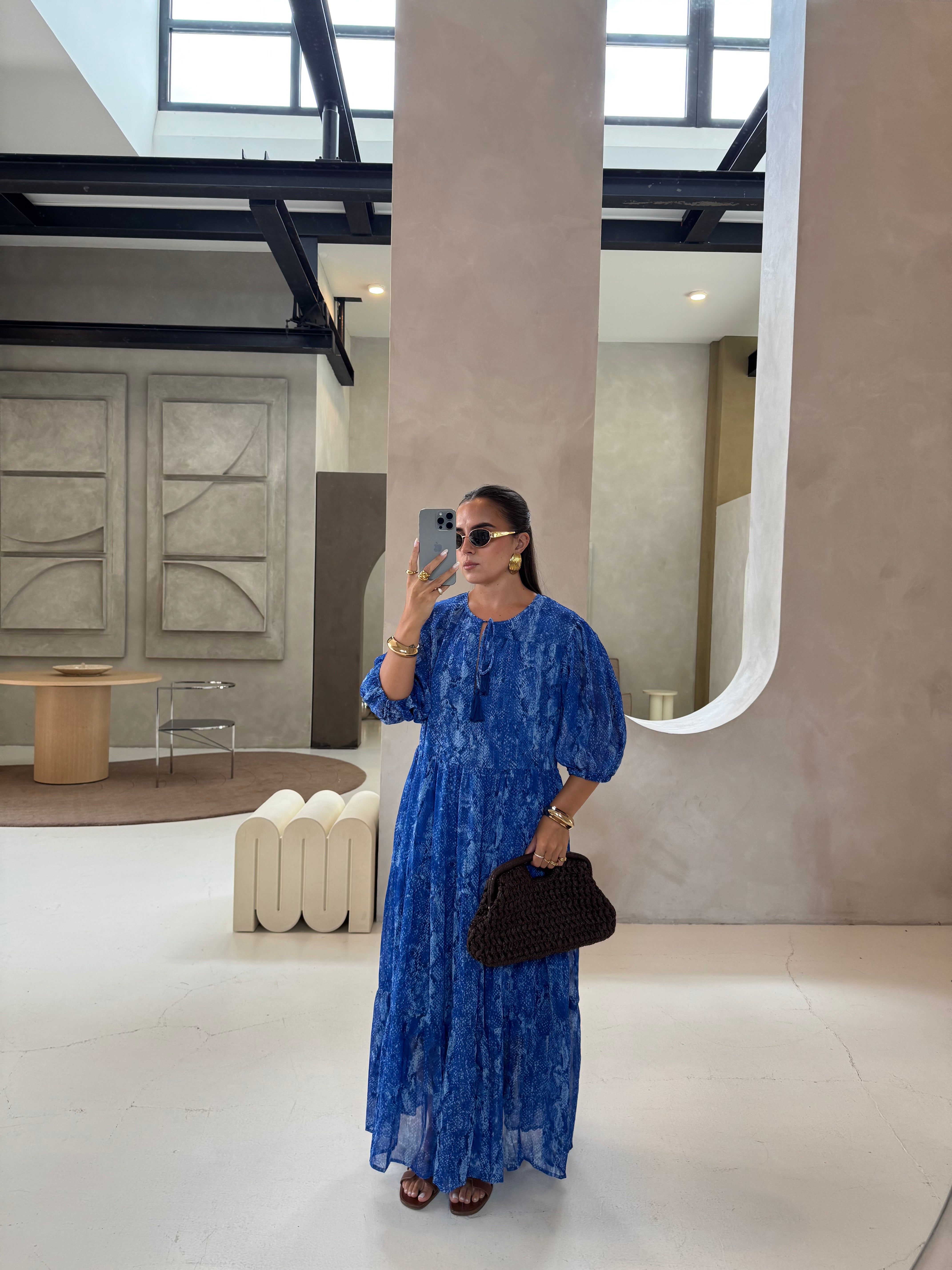 Robe MAYA bleue (63403)