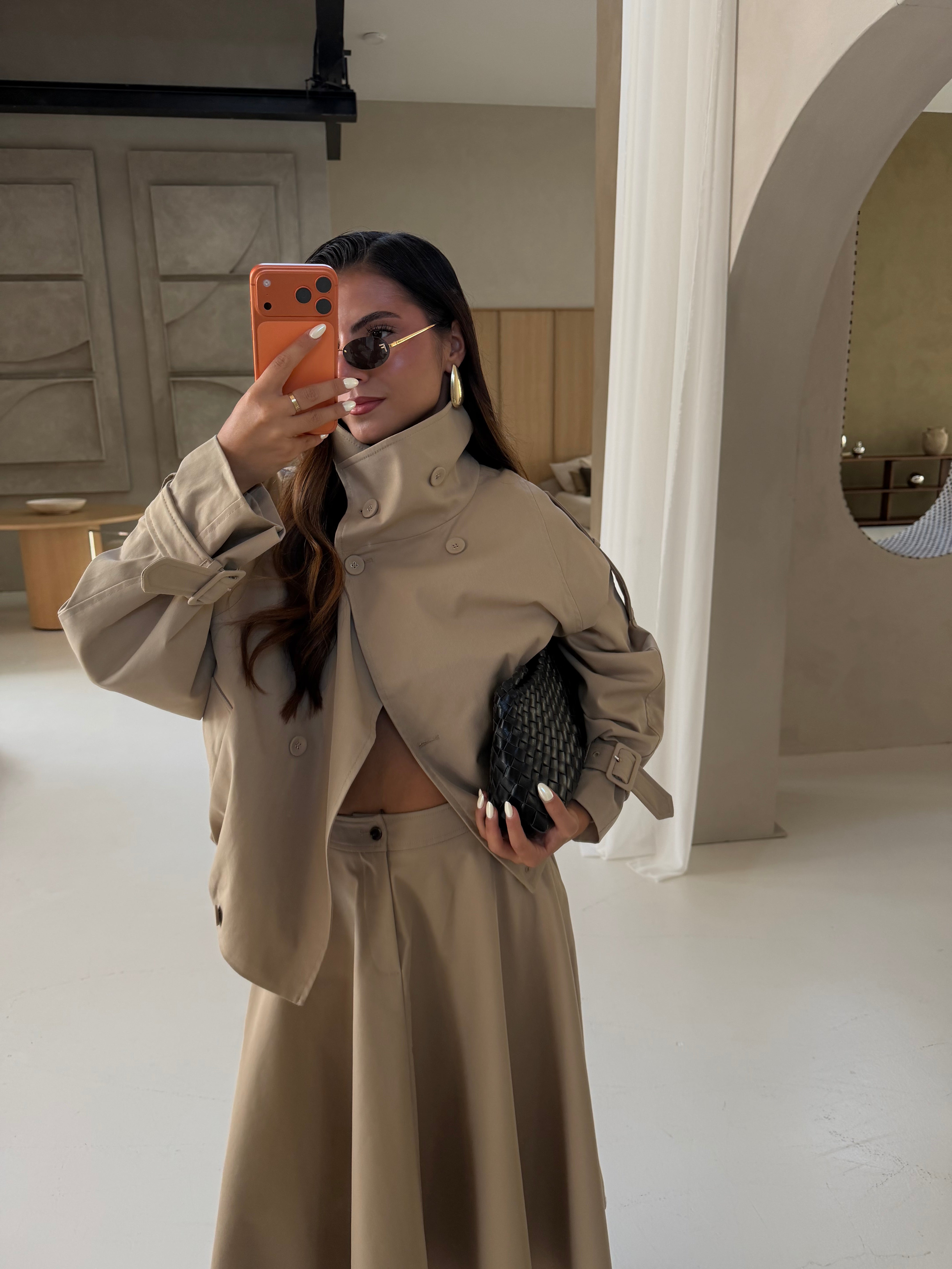 Trench beige Sali (V26099)