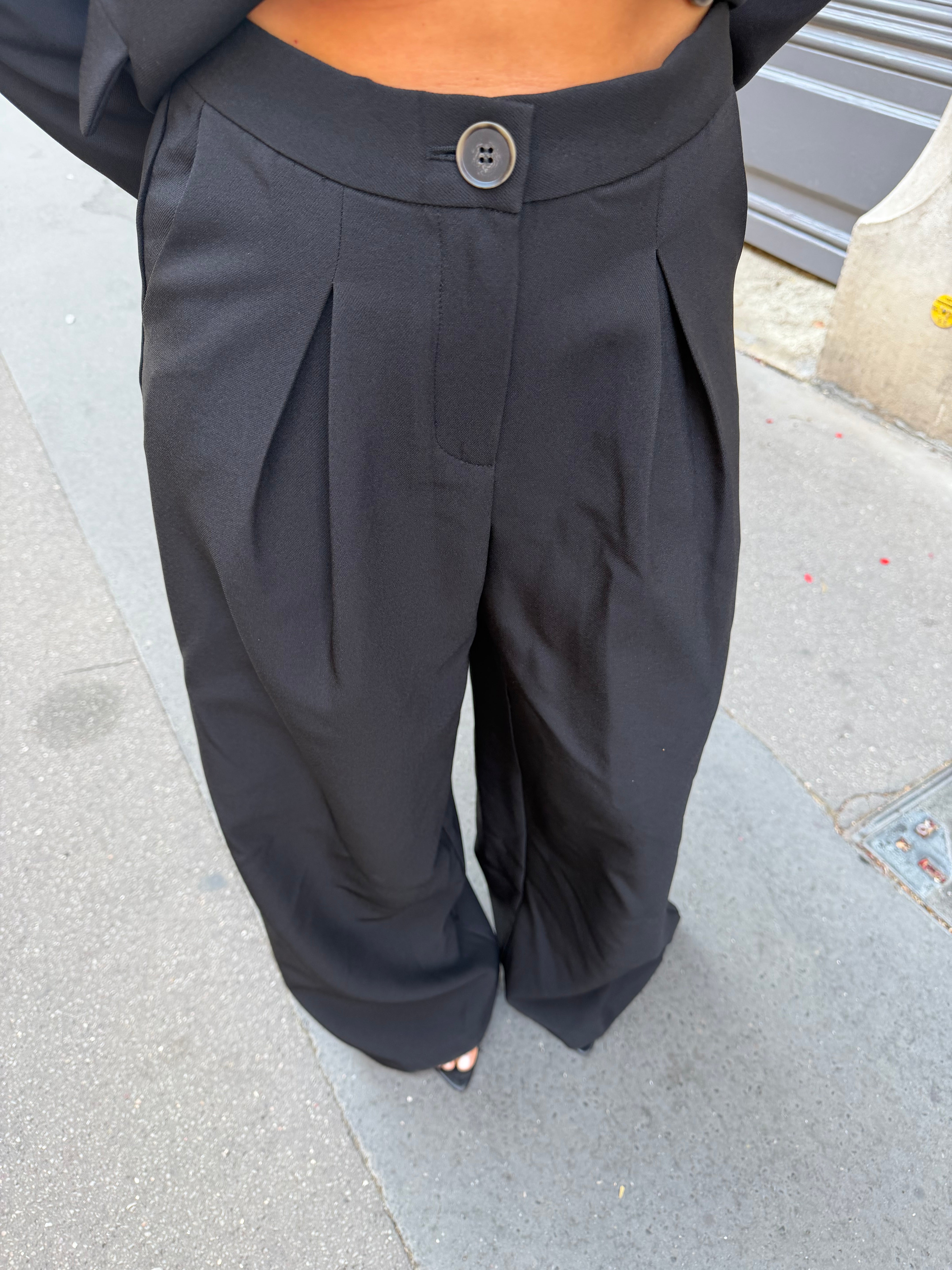 Pantalon BASIC noir (WPTN064)