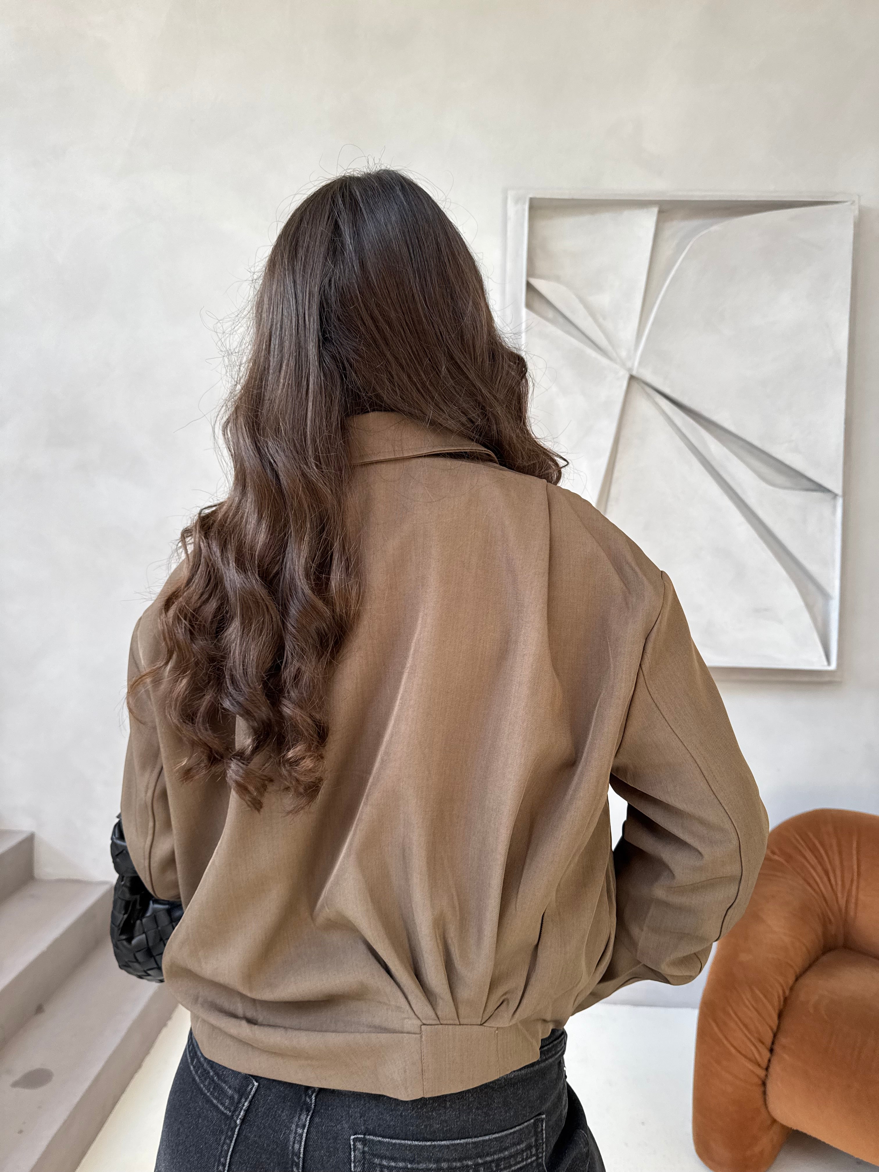 Veste Tyler marron