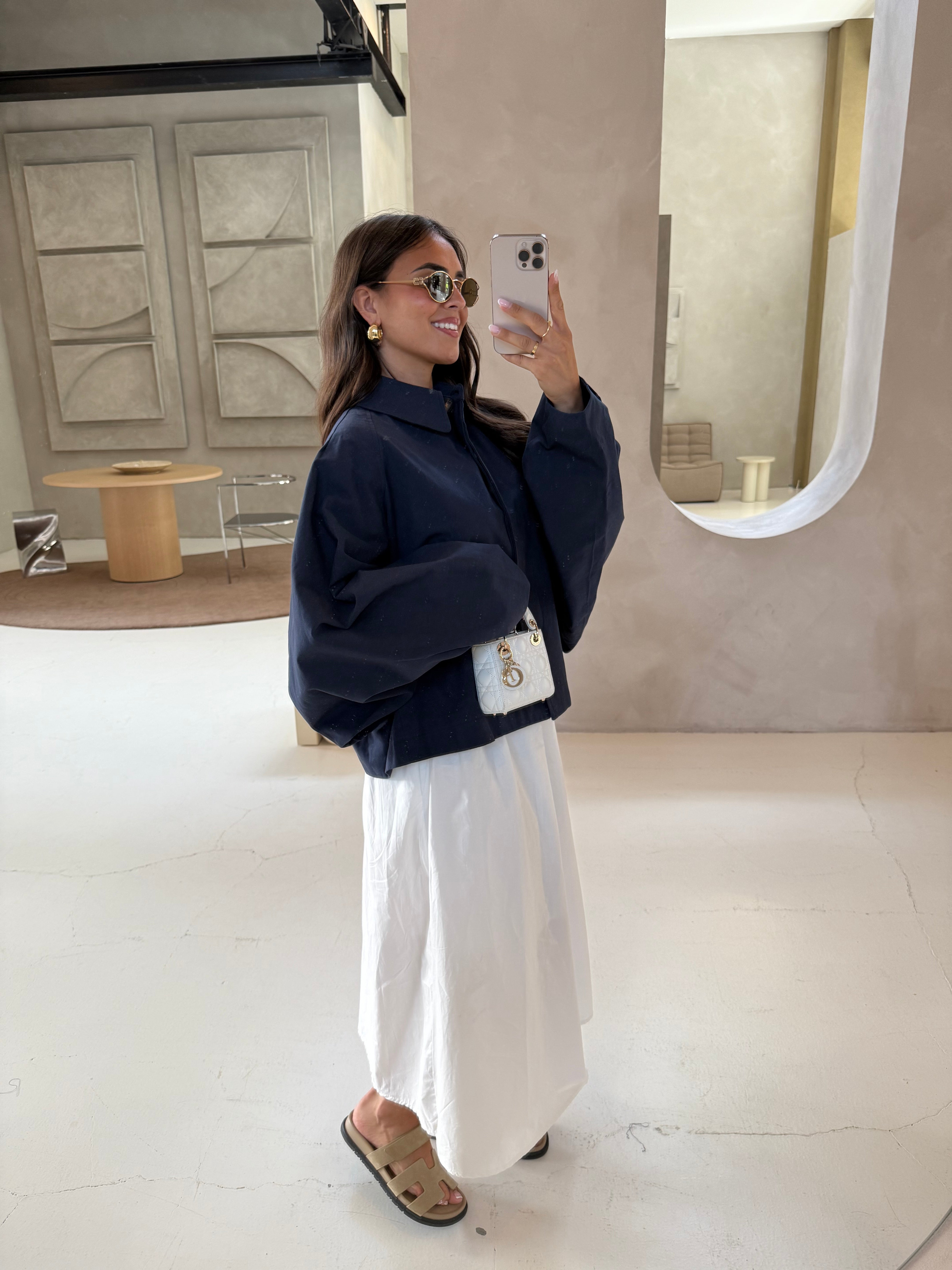 Parka courte bleue (SC79)