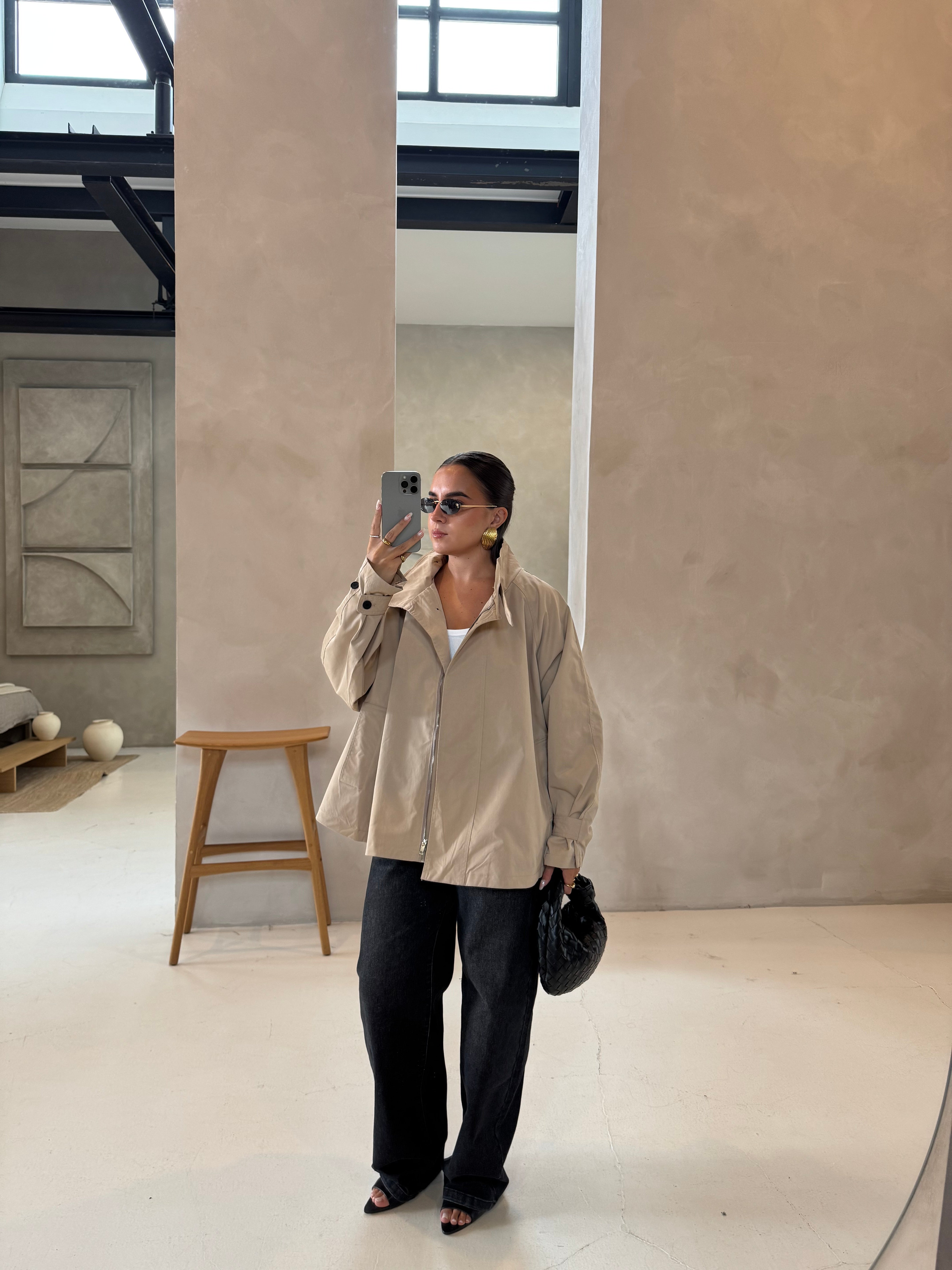 Trench court JULIETTE beige (3067)