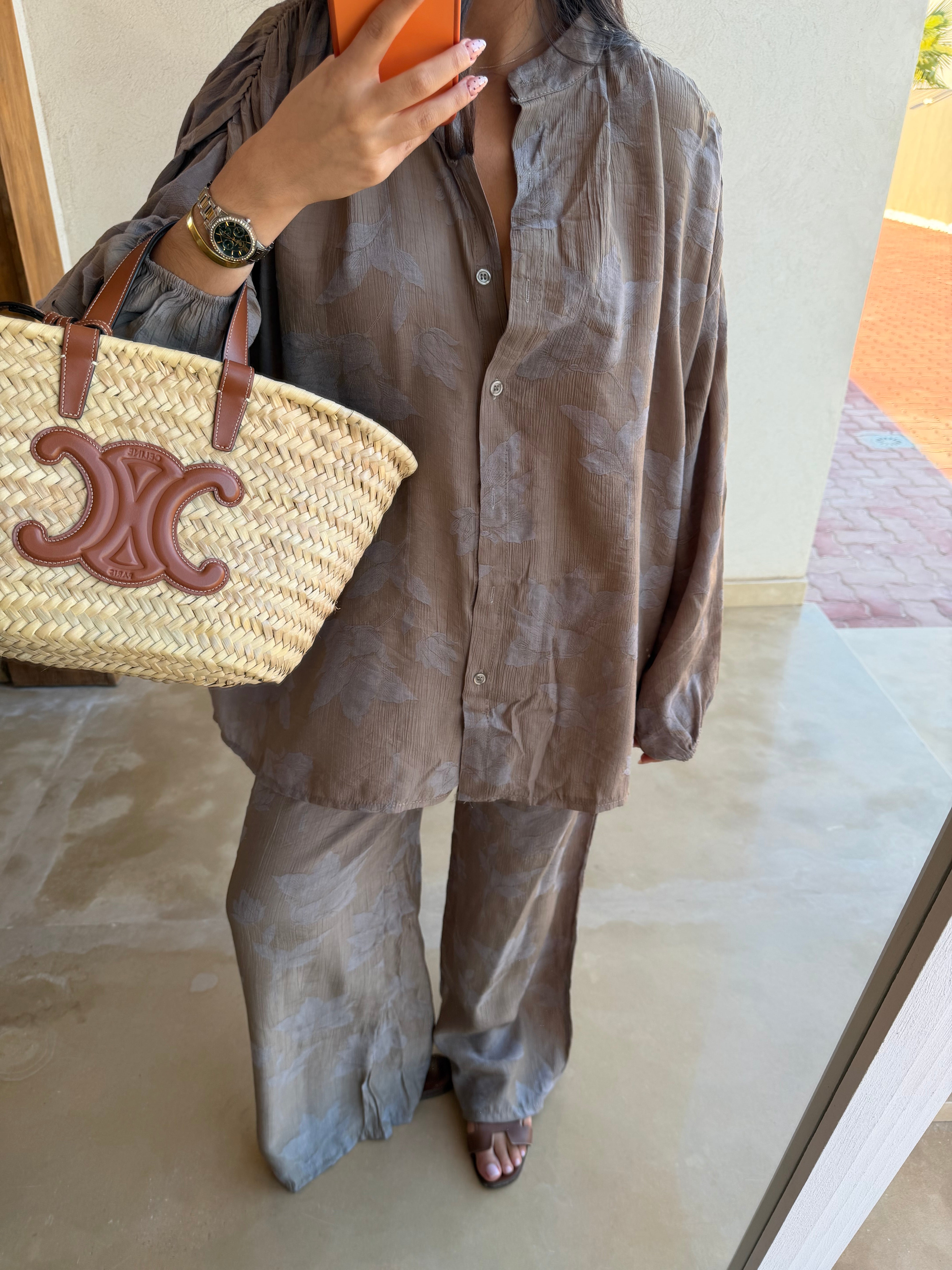 Ensemble TINA taupe