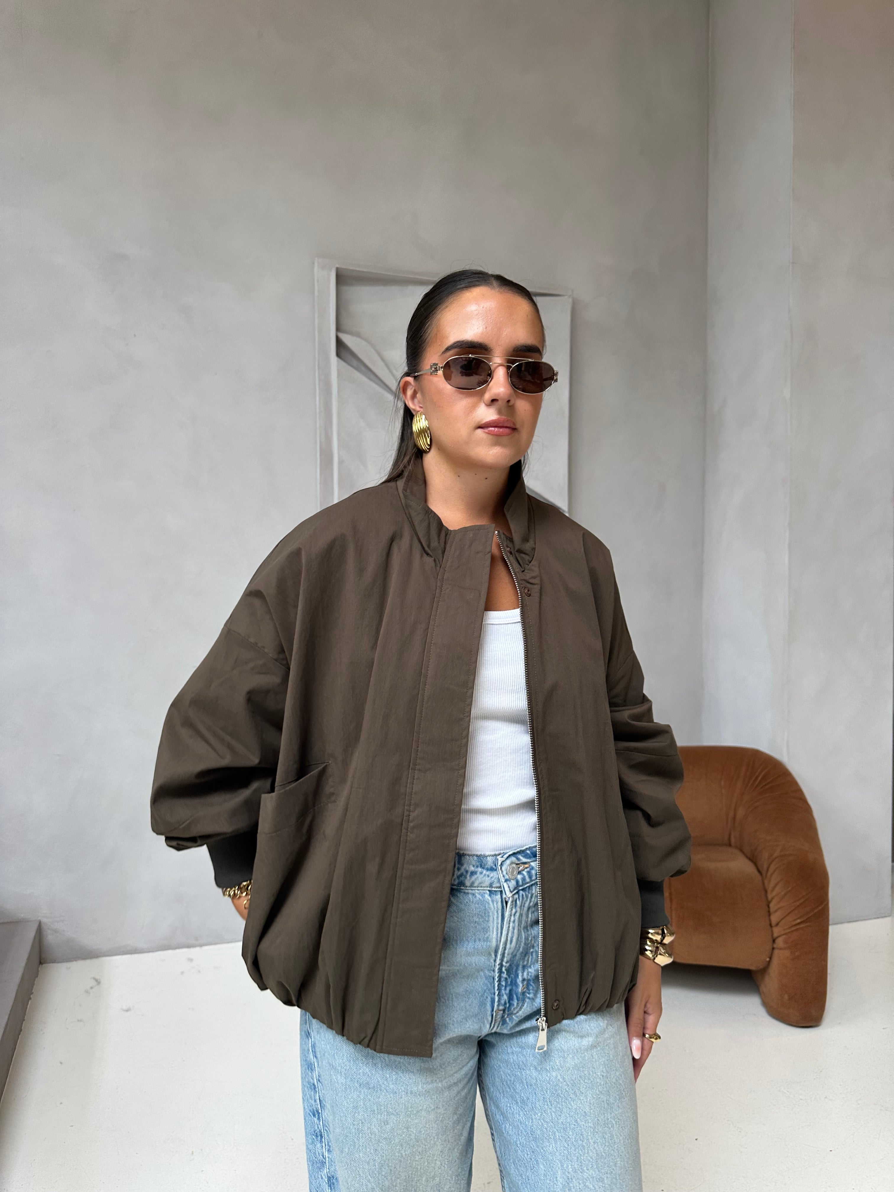 Veste YA marron (sc170)