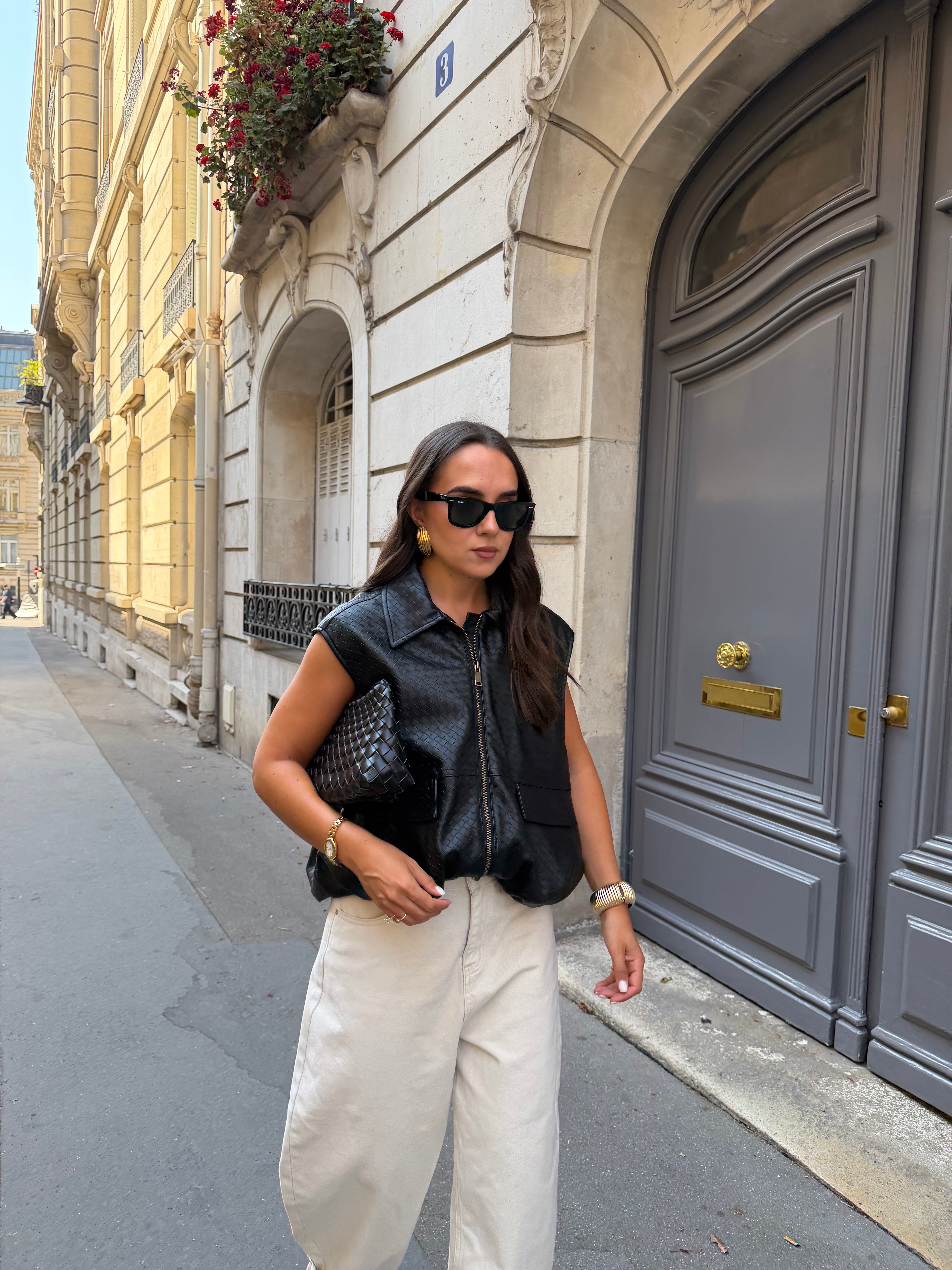 Veste sans manche EGA noir (MA8001)