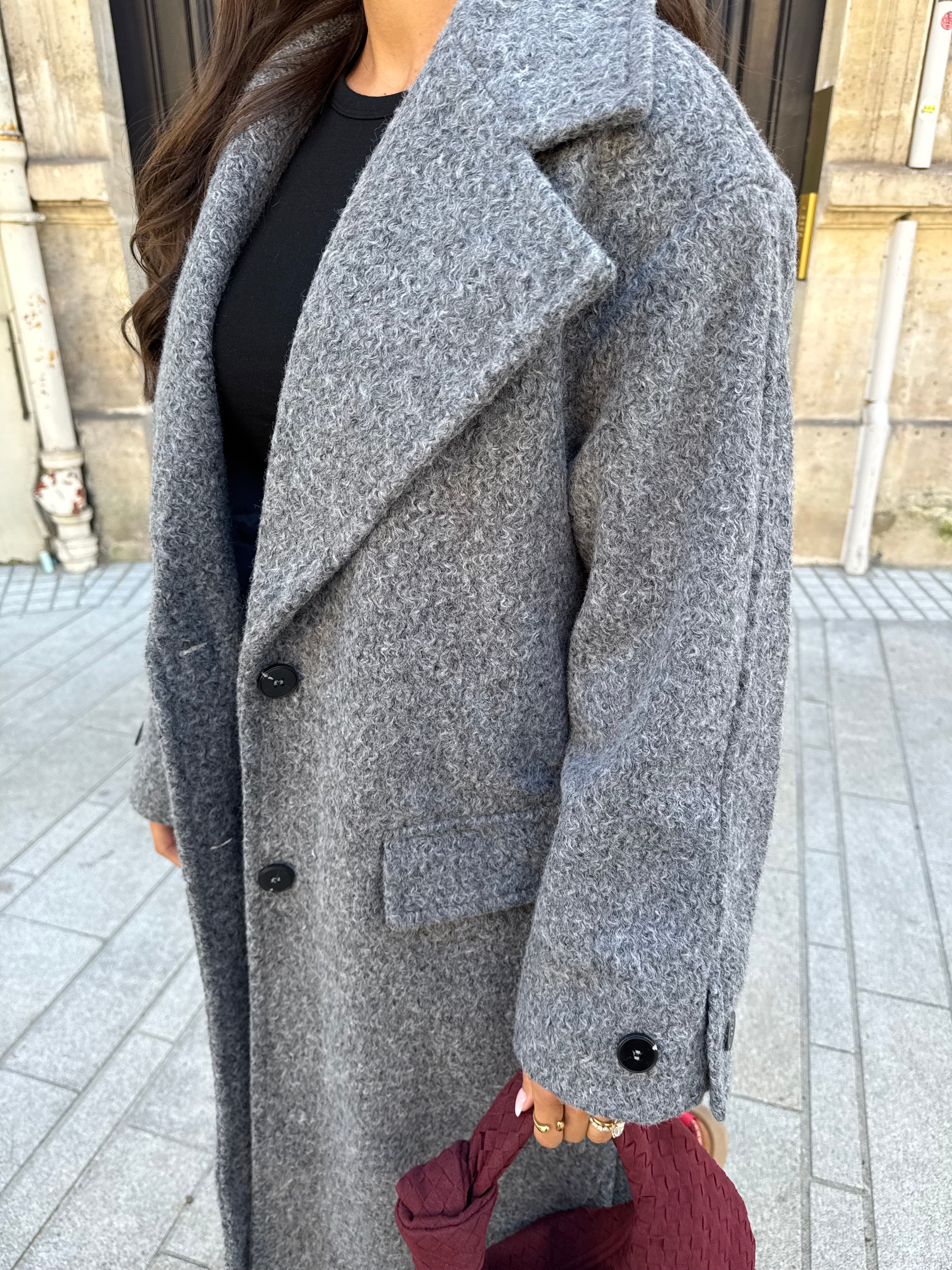 Manteau KZ gris (8733)