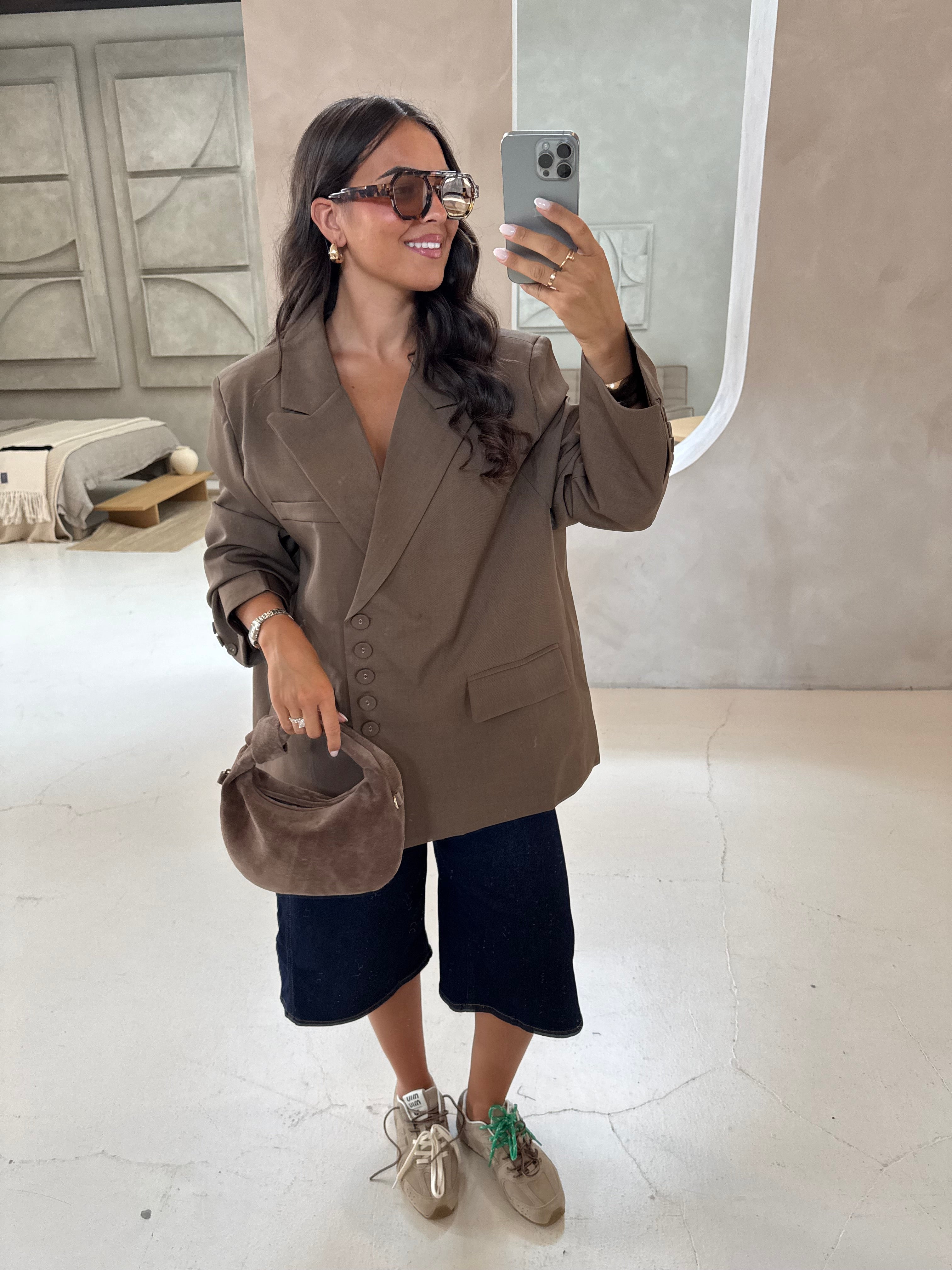Blazer CARDIF taupe
