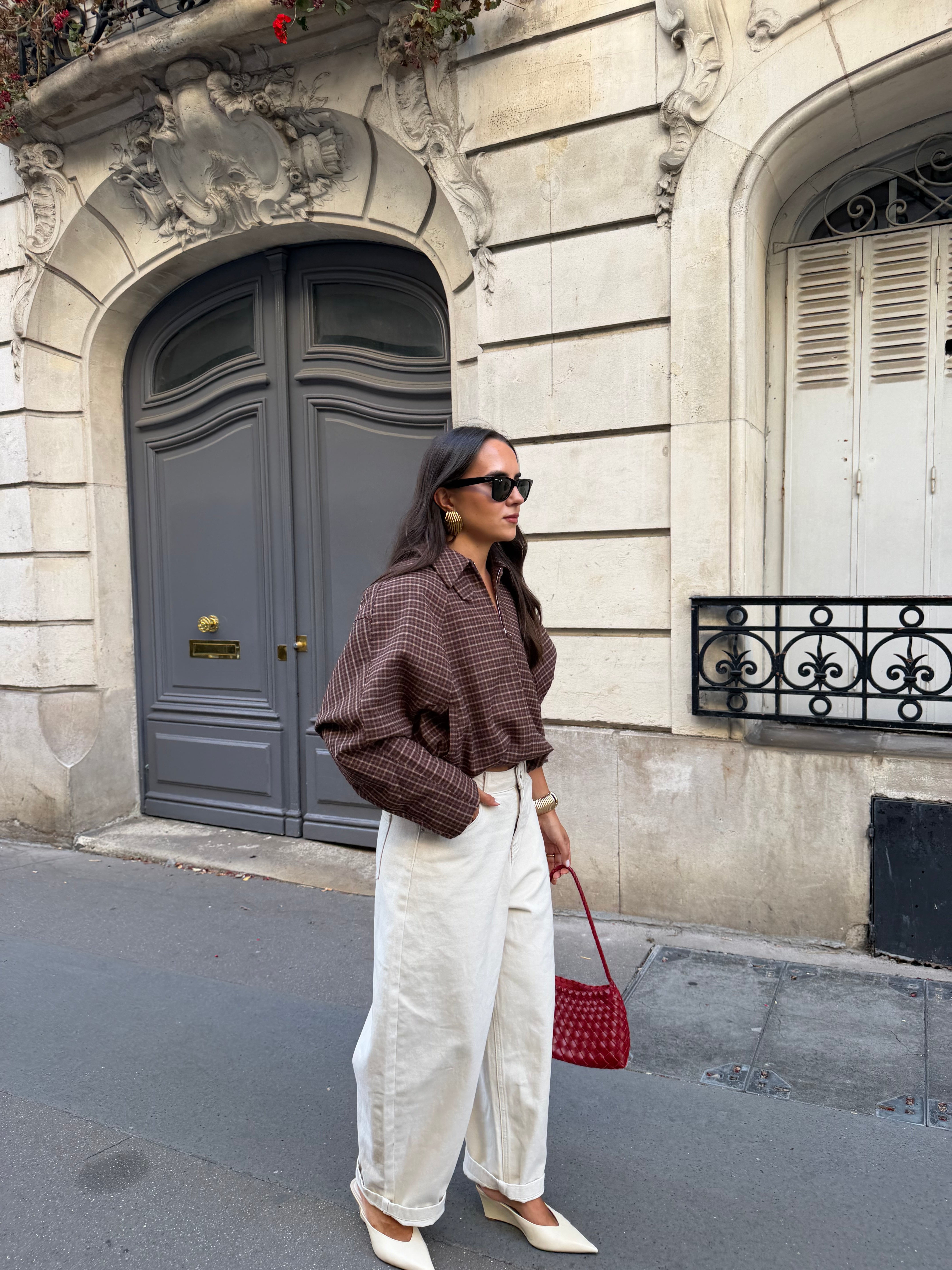 Veste QUADRO marron (MA002)