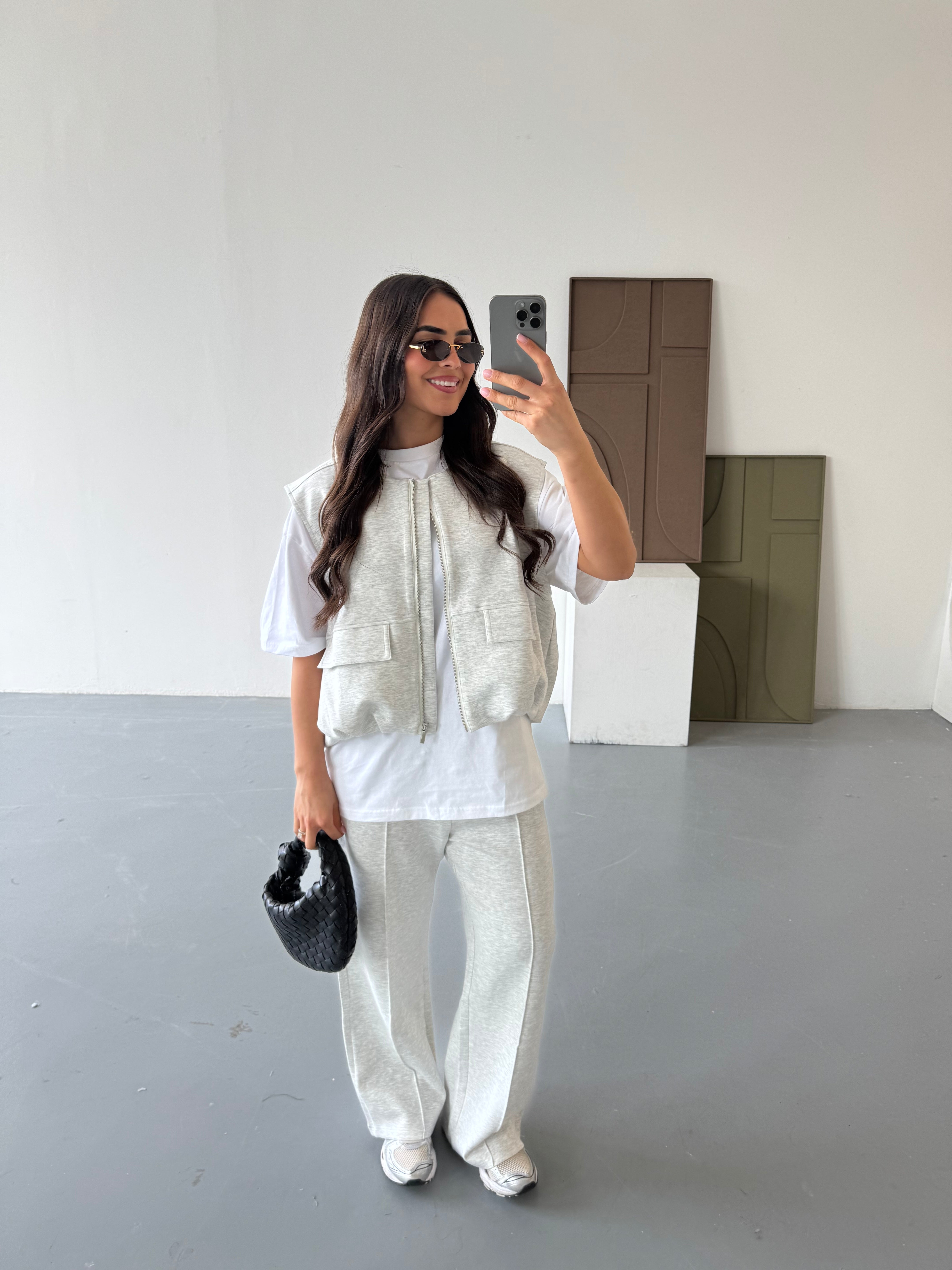 Ensemble DIANNE 2 pièces gris