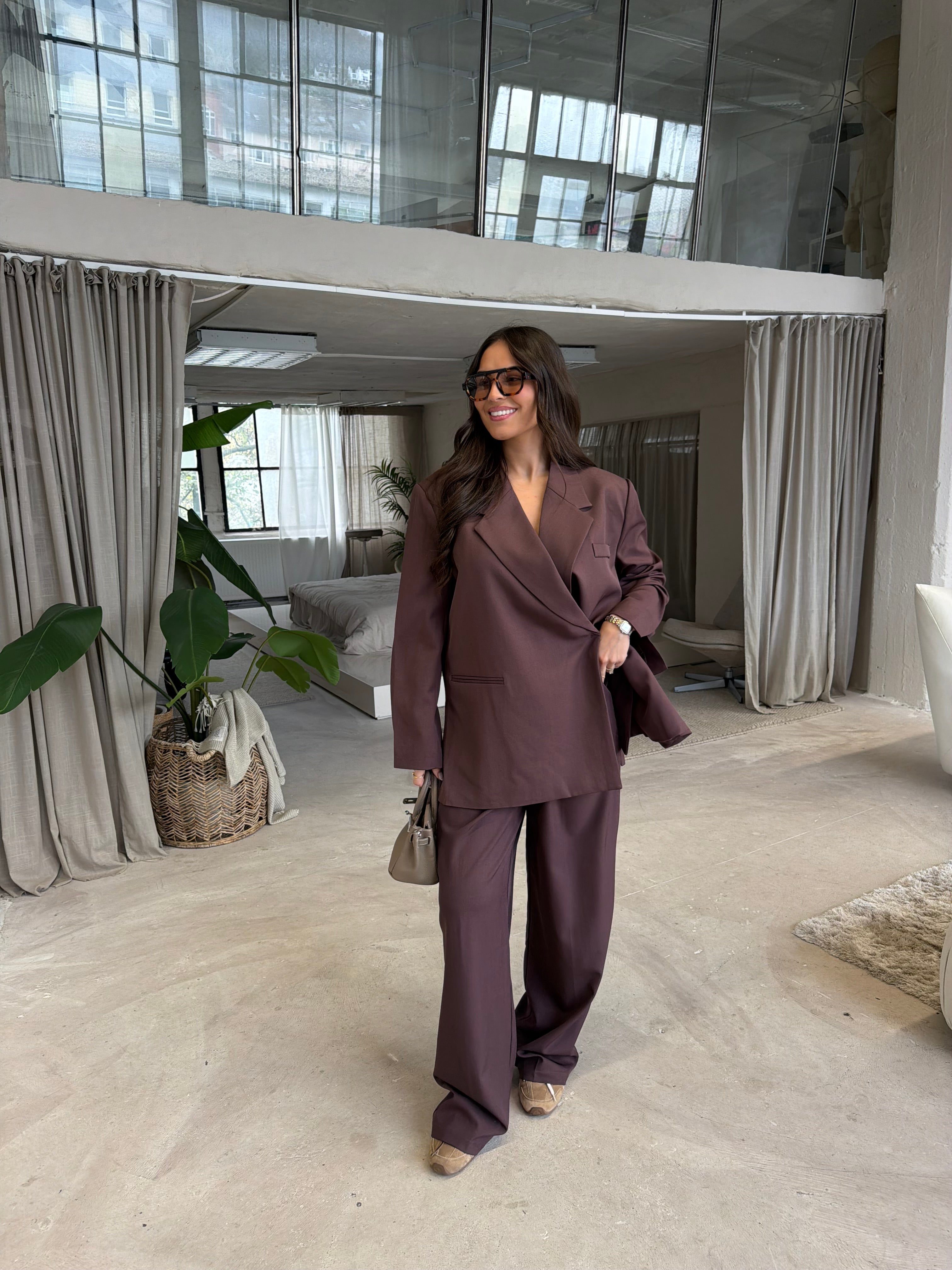 Blazer PARISIENNE prune (W24763)