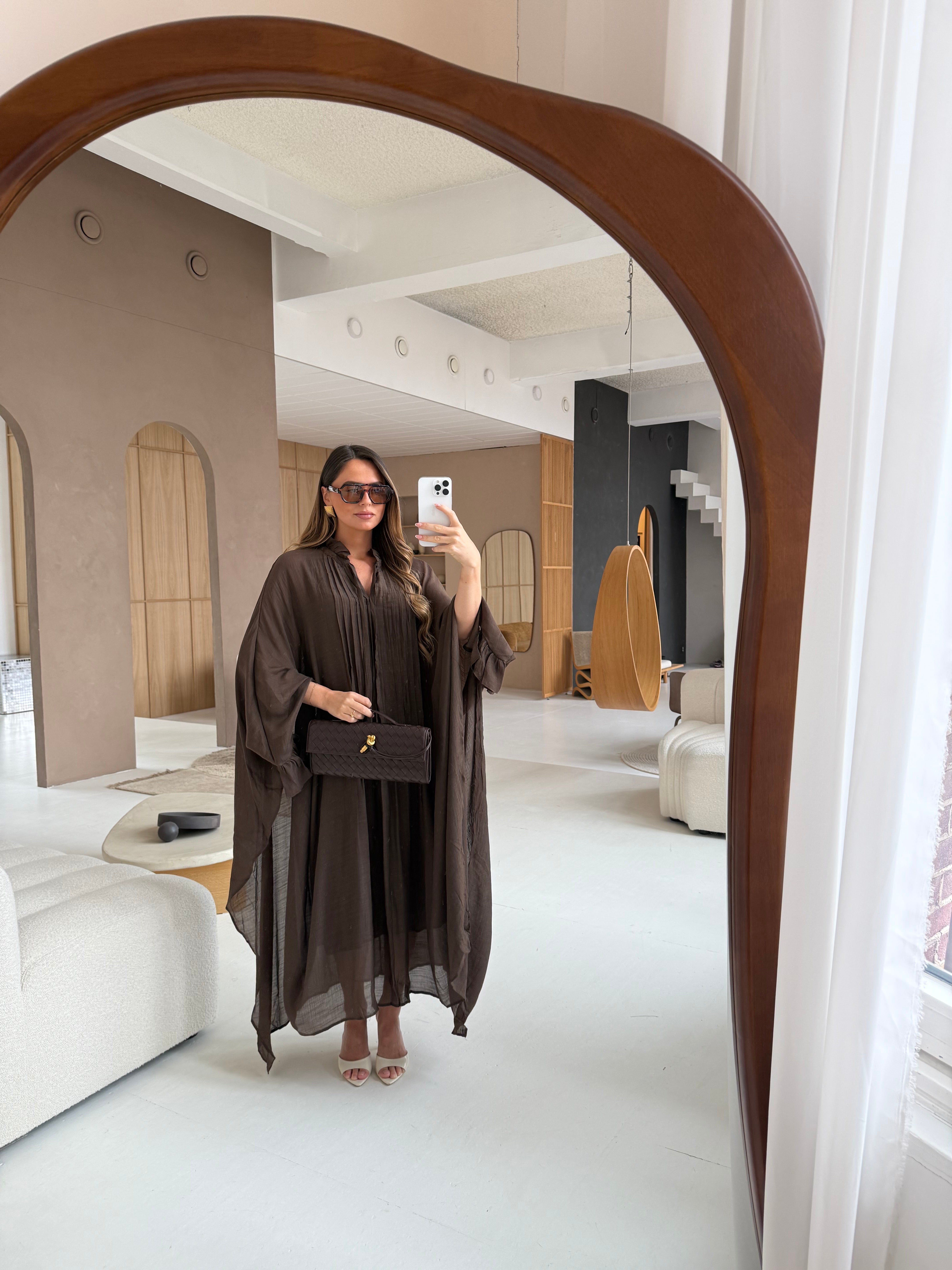 Robe SAHA marron (JY5216)