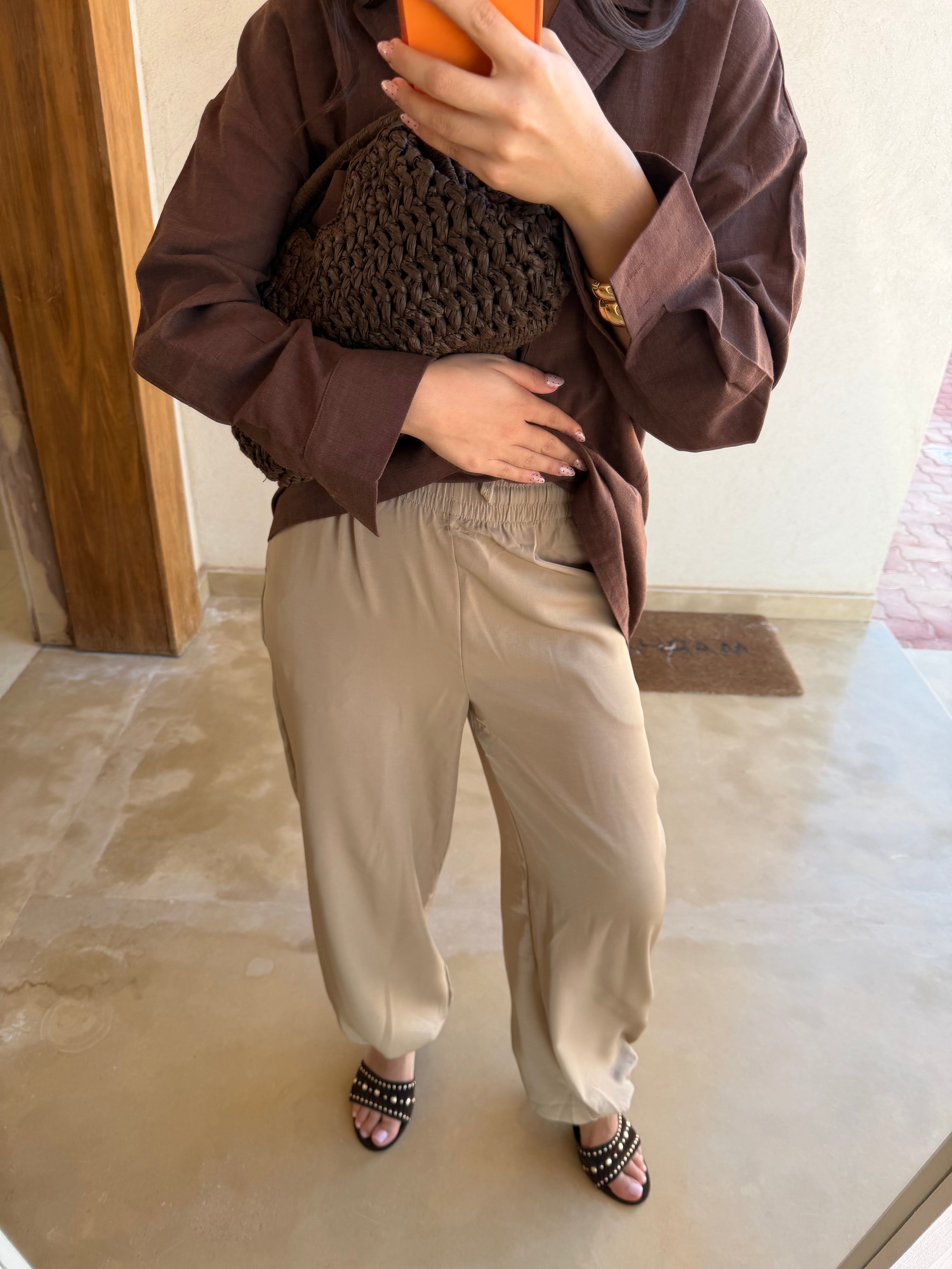 Sarouel taupe (79520)