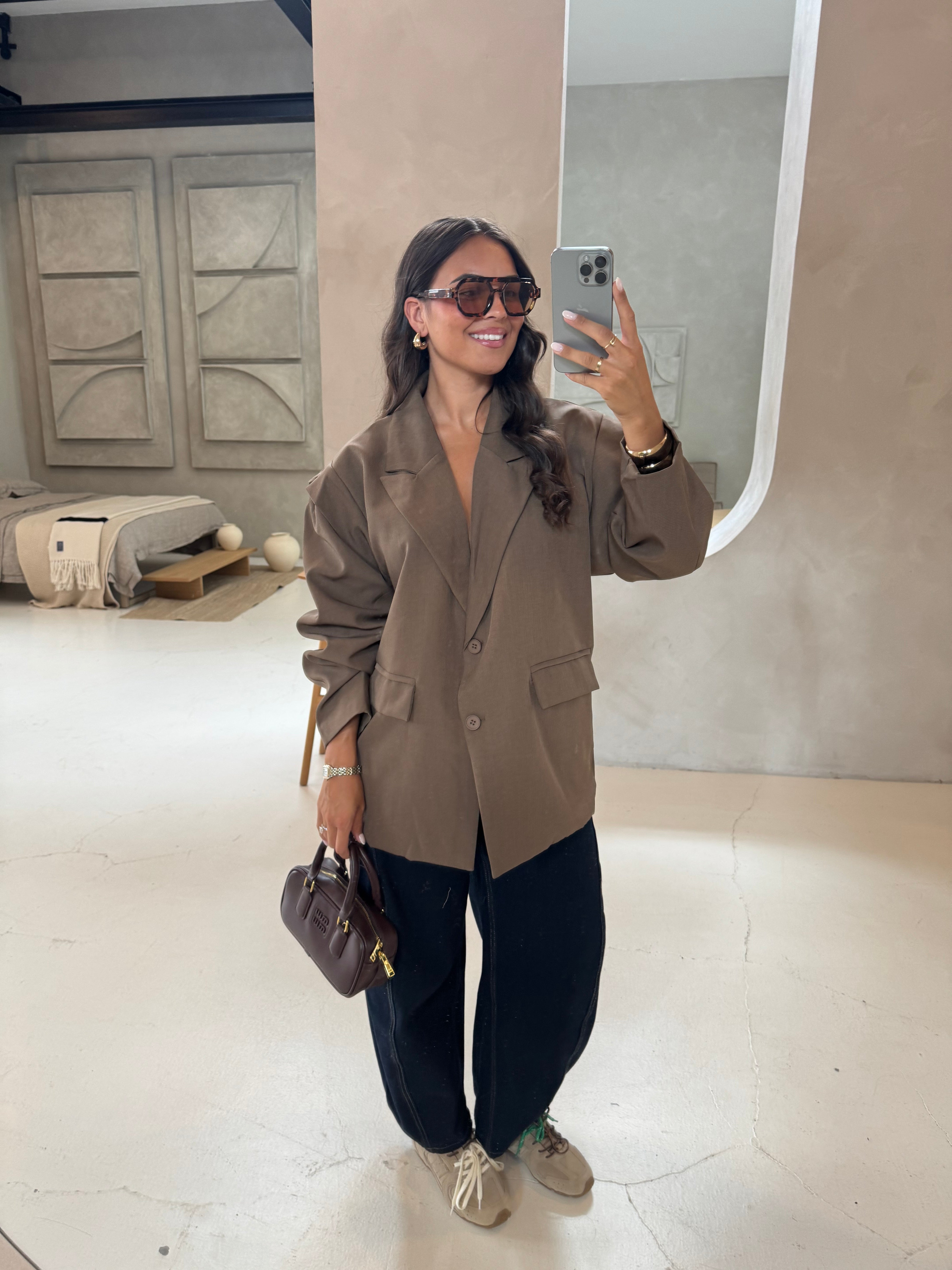 Blazer Wales taupe