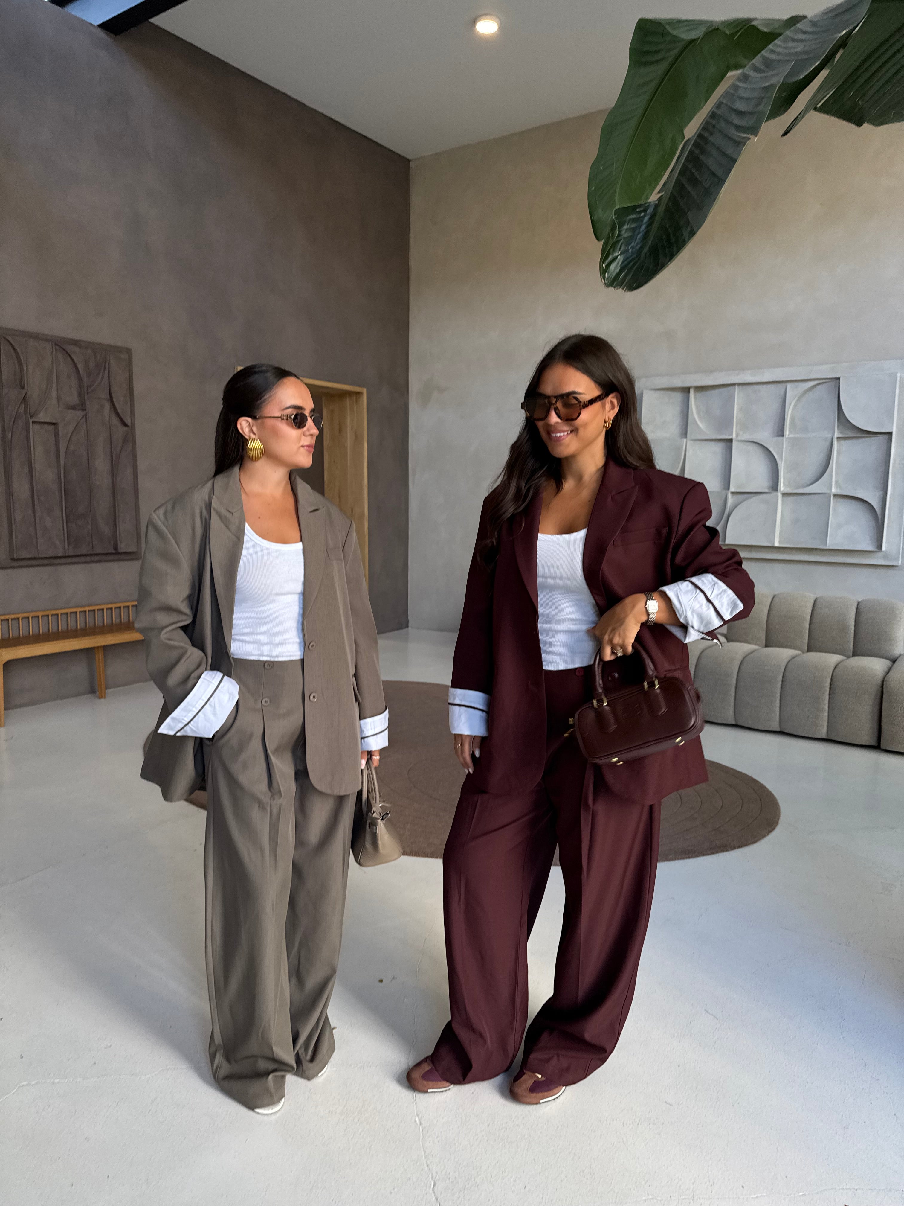 Blazer MINA bordeaux  (3171)