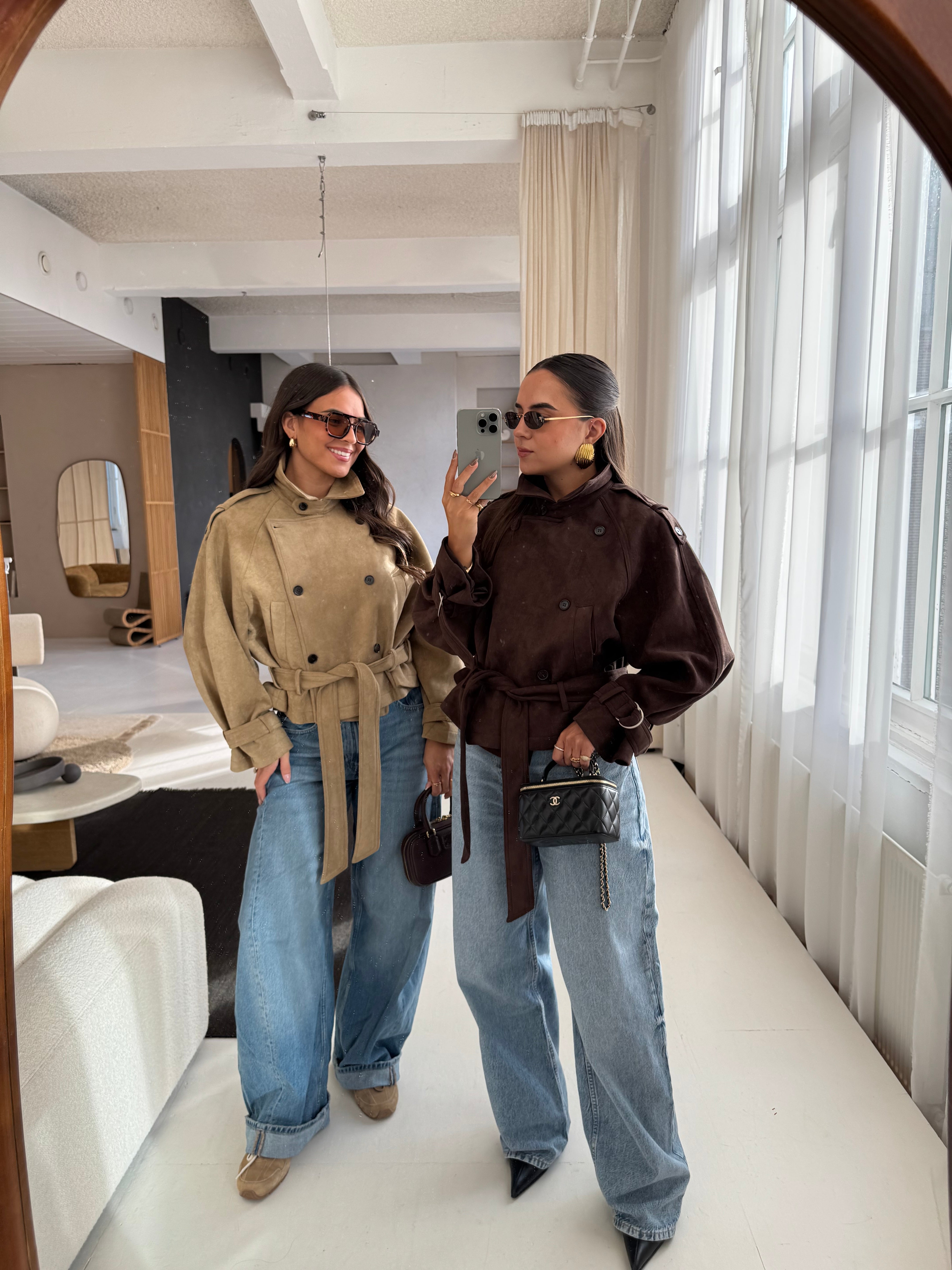 Trench DELY marron (3559)