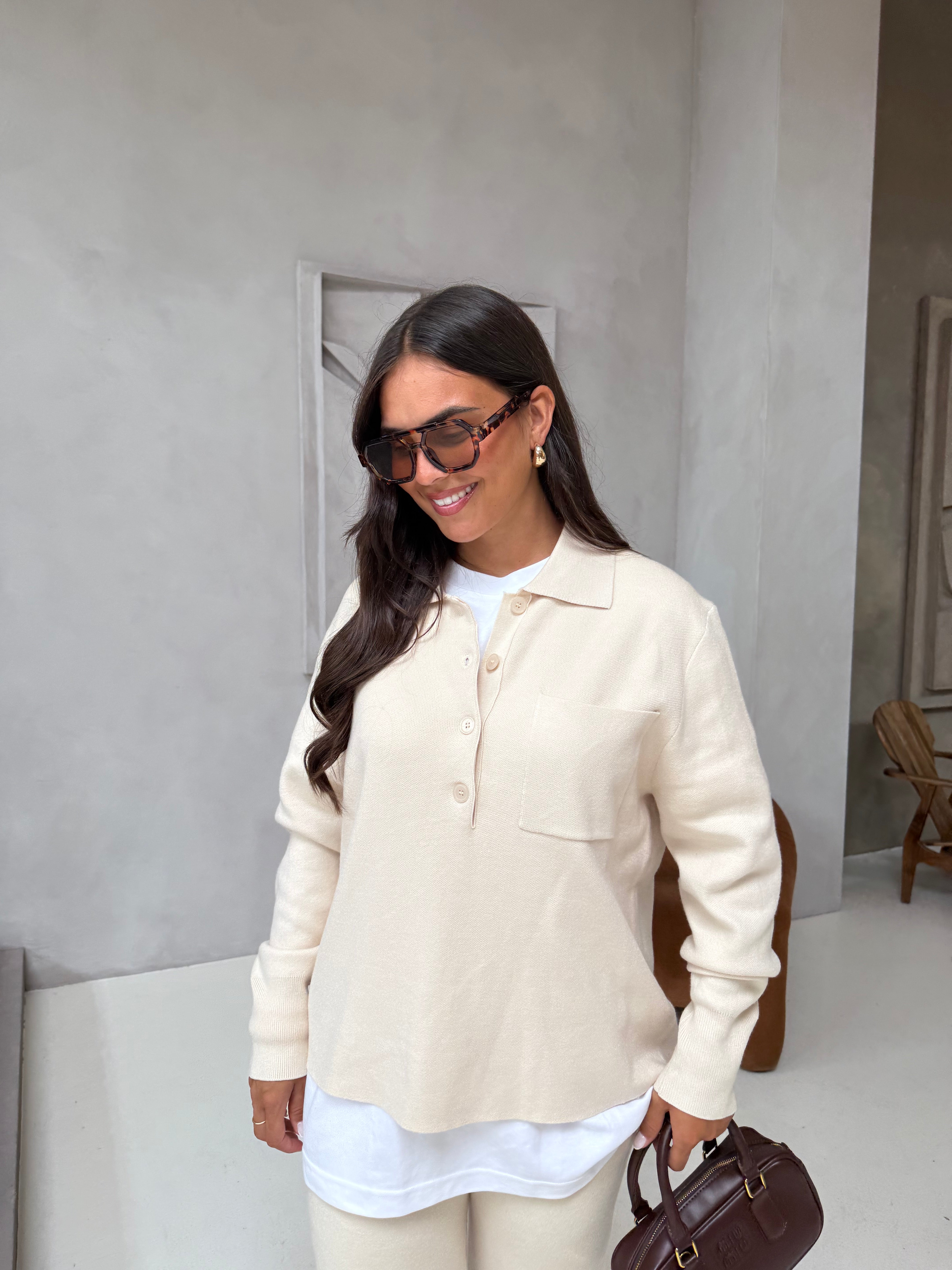 Pull beige (CH-1873)