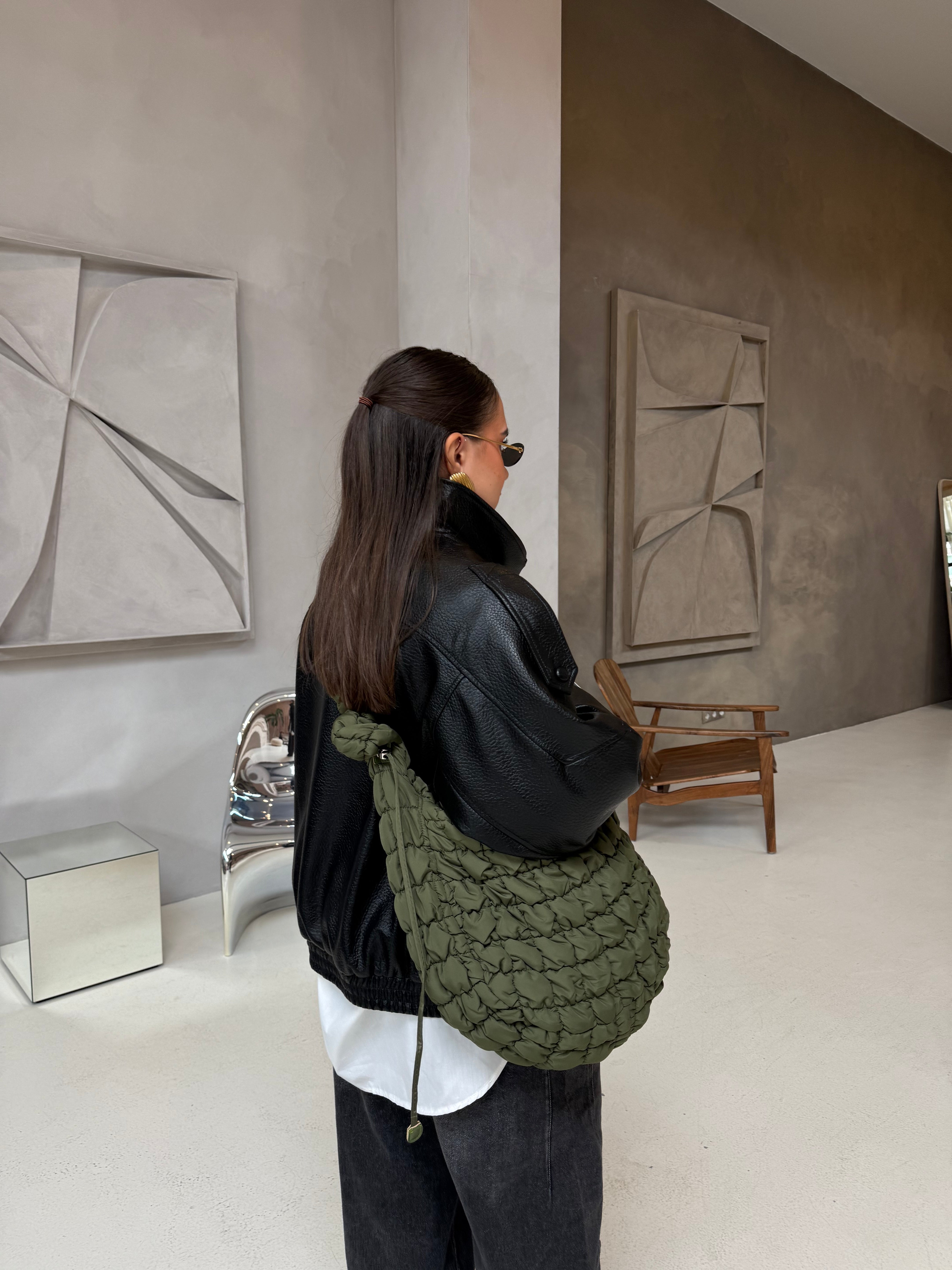 Sac NINI à bandoulière kaki