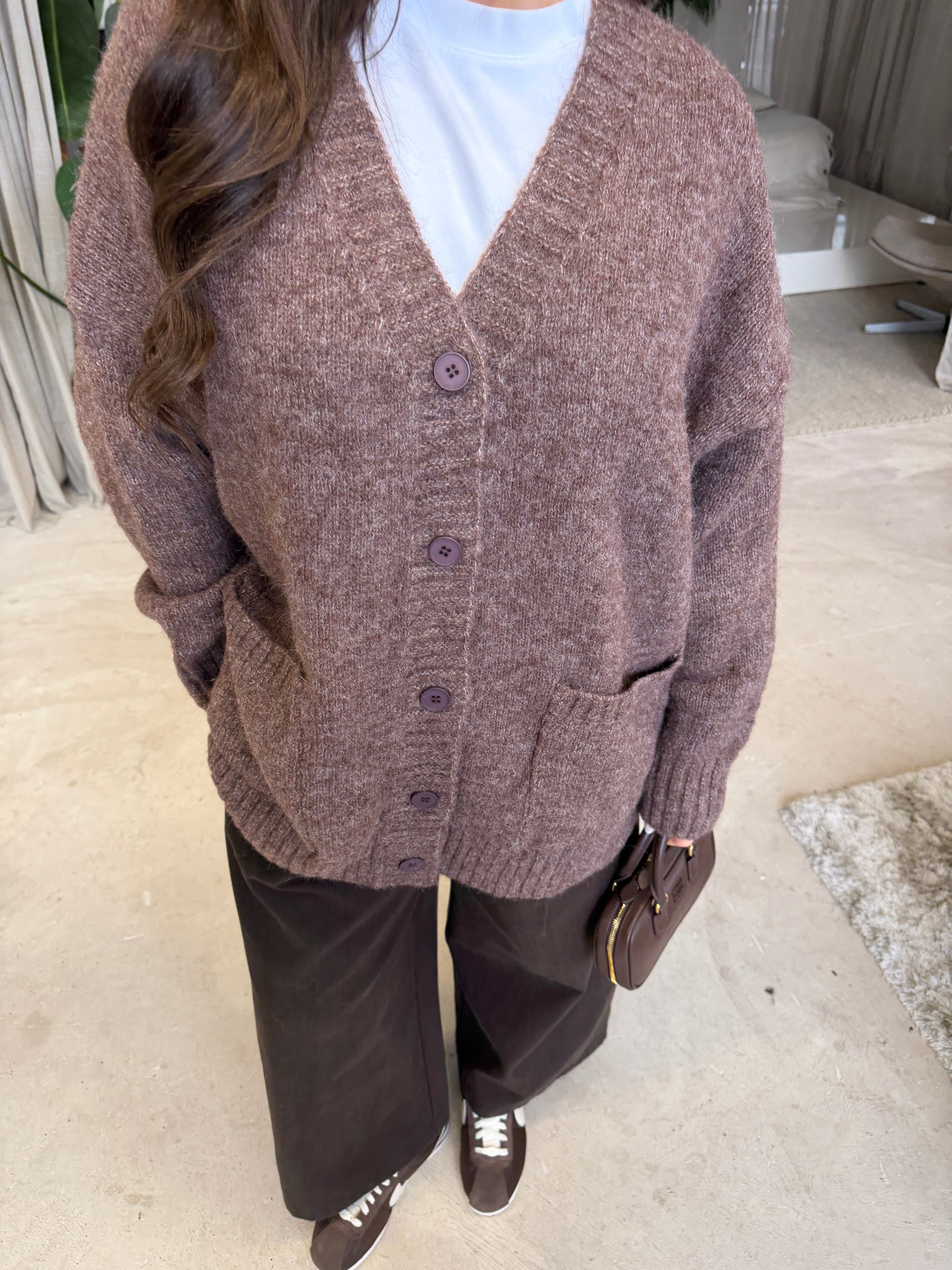 Gilet LEYSO marron (PL12571)