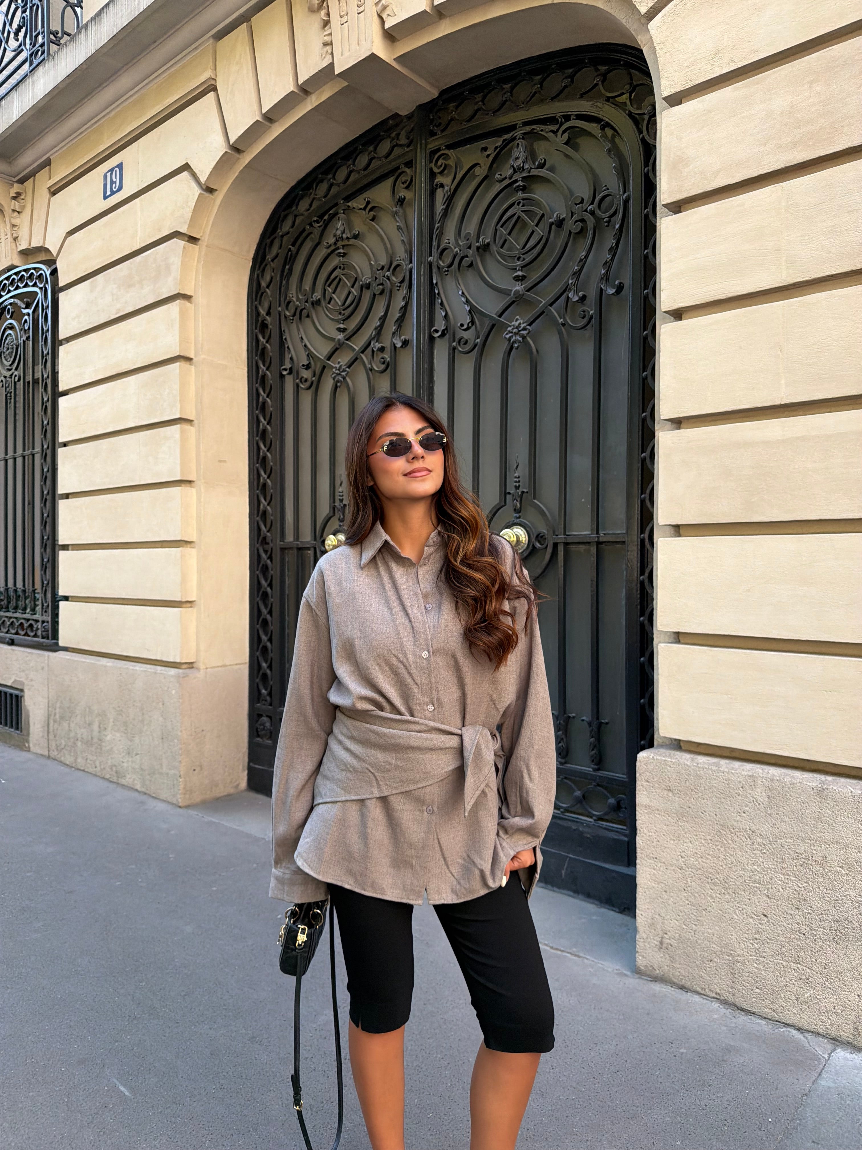 Chemise OLA taupe (CYC095)