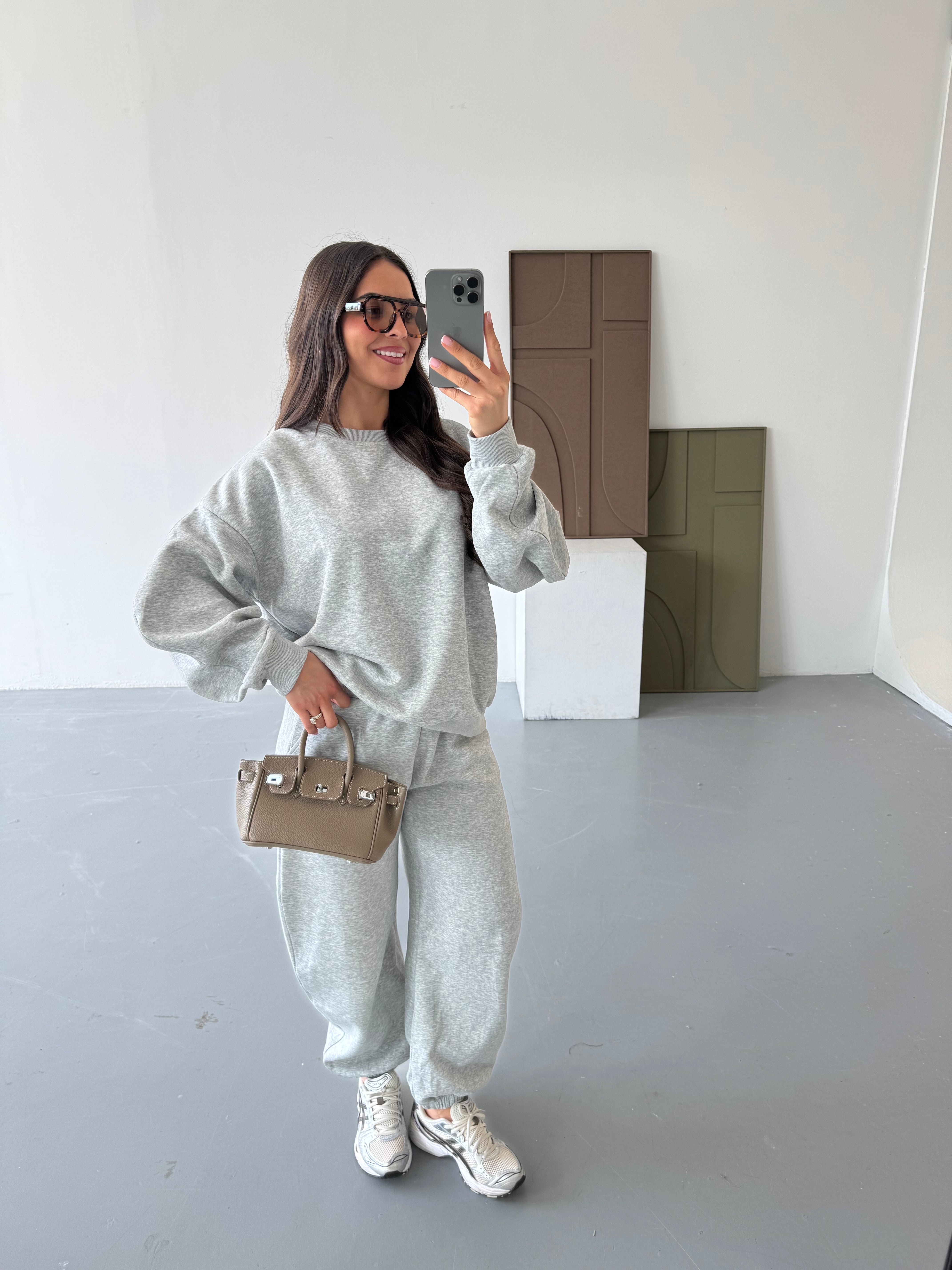 Ensemble jogging gris (EC7960)