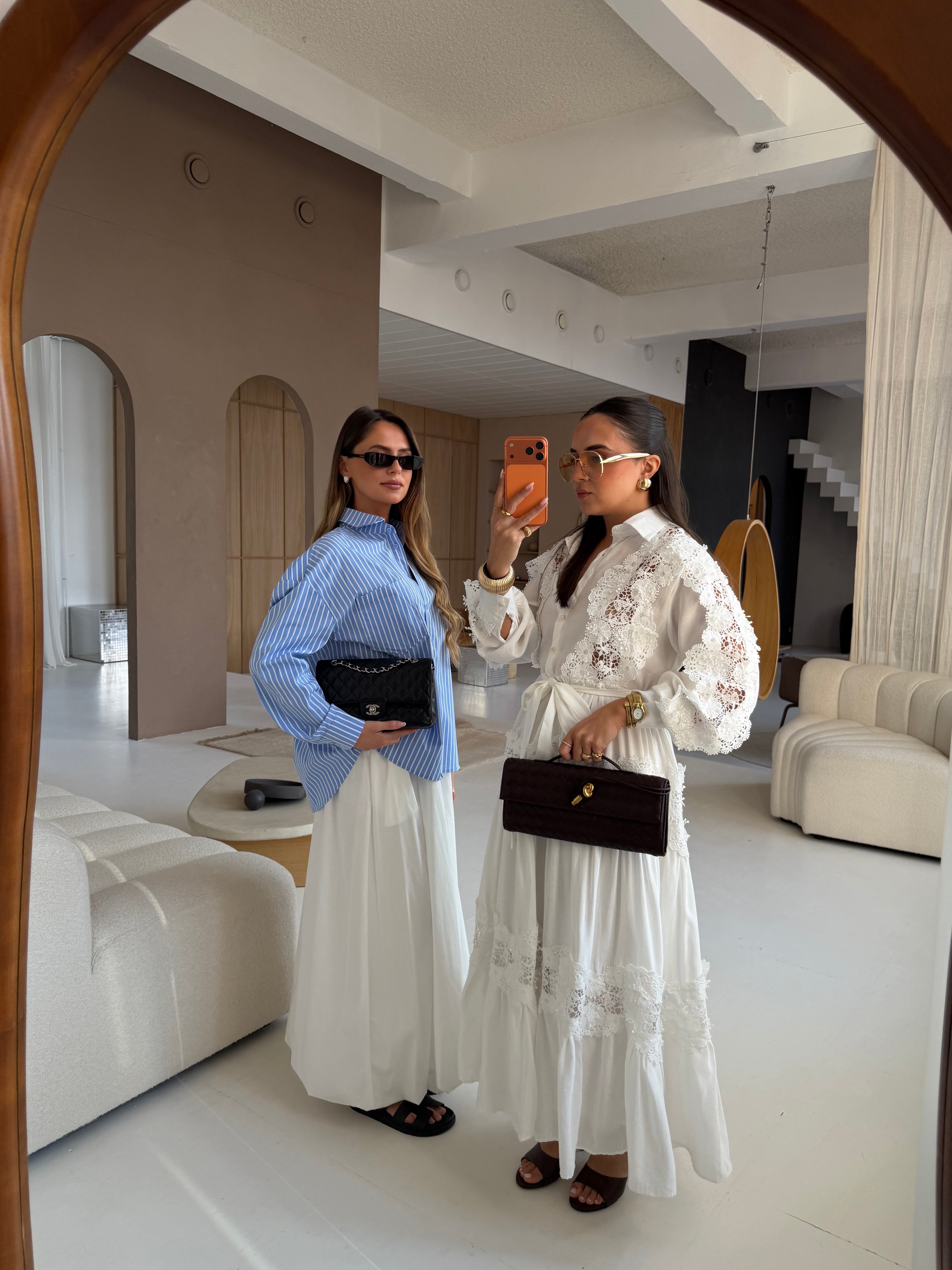 Jupe ballon blanche (RM828)