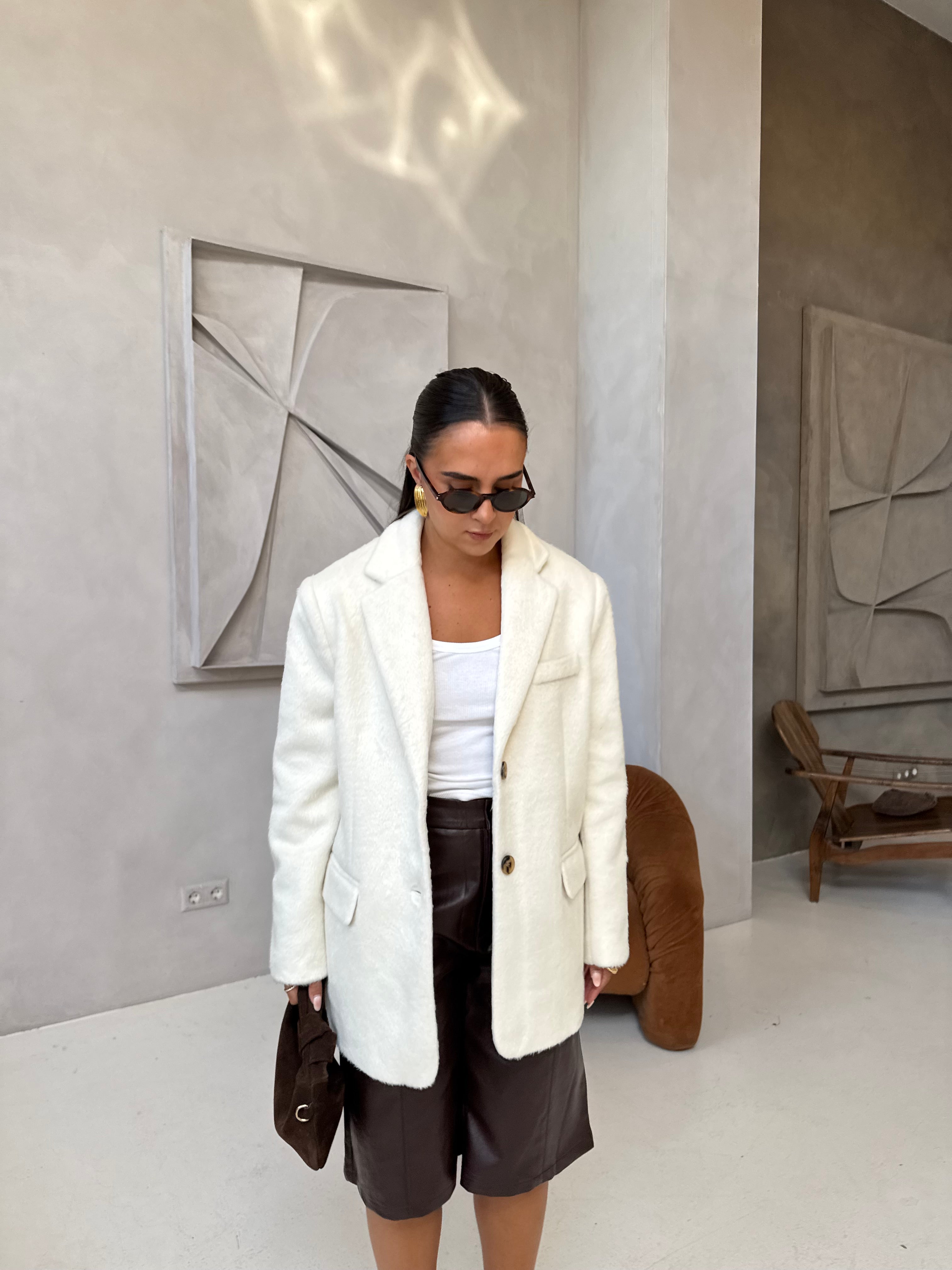 Blazer SALOME épais blanc (W2321)