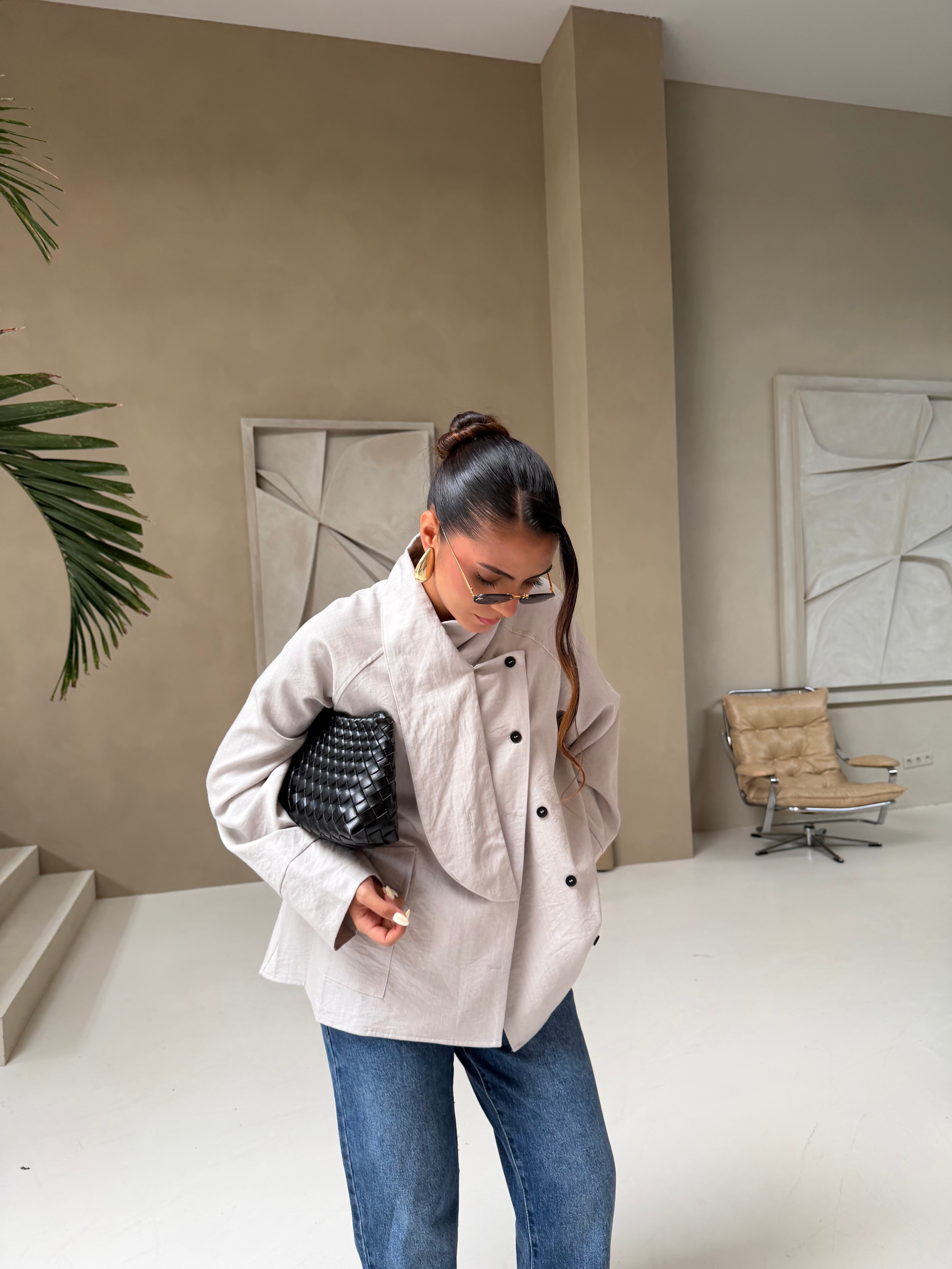 Veste SONIA grise (VE7227)