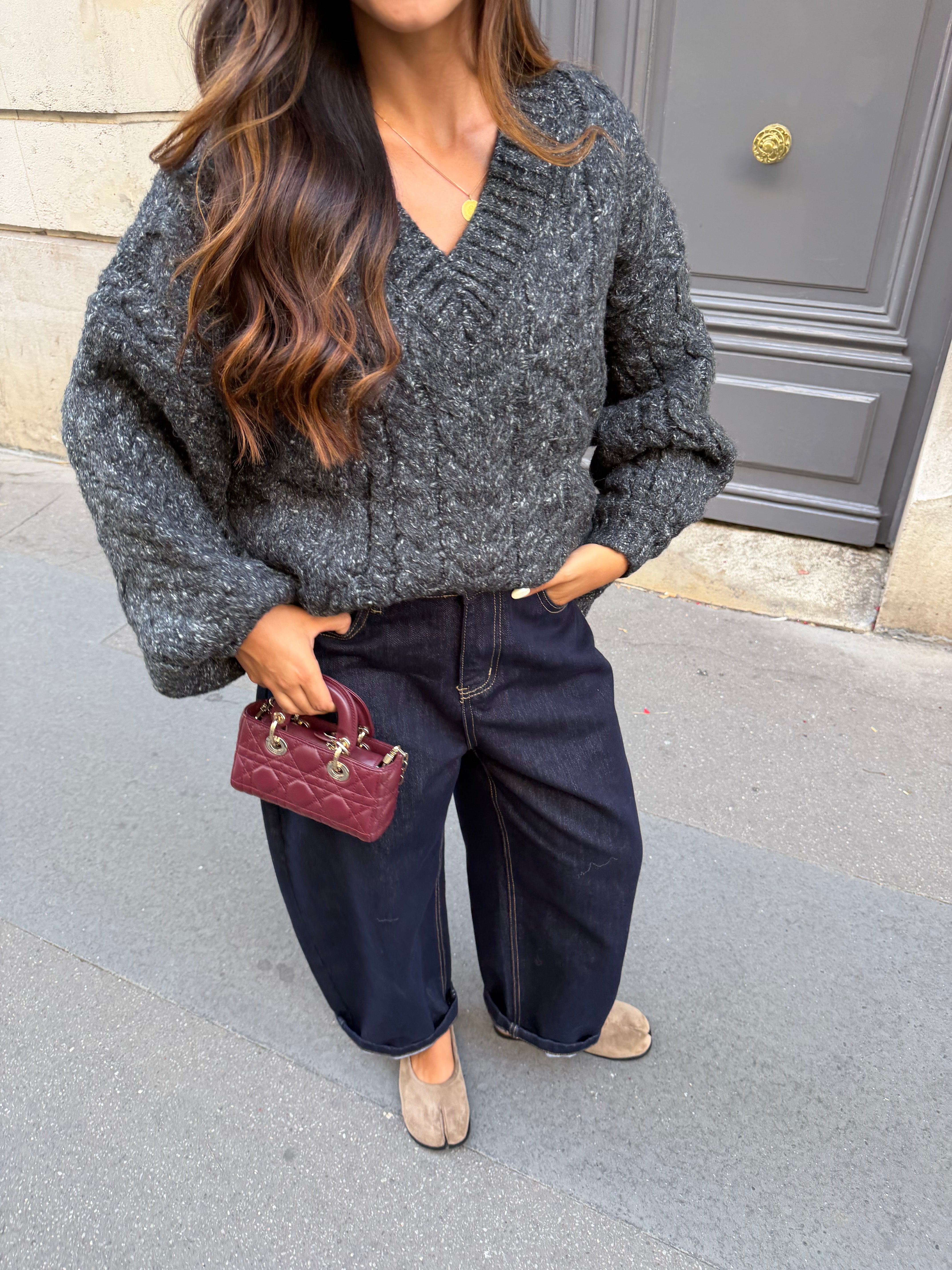 Pull MIMI gris (FLP106)