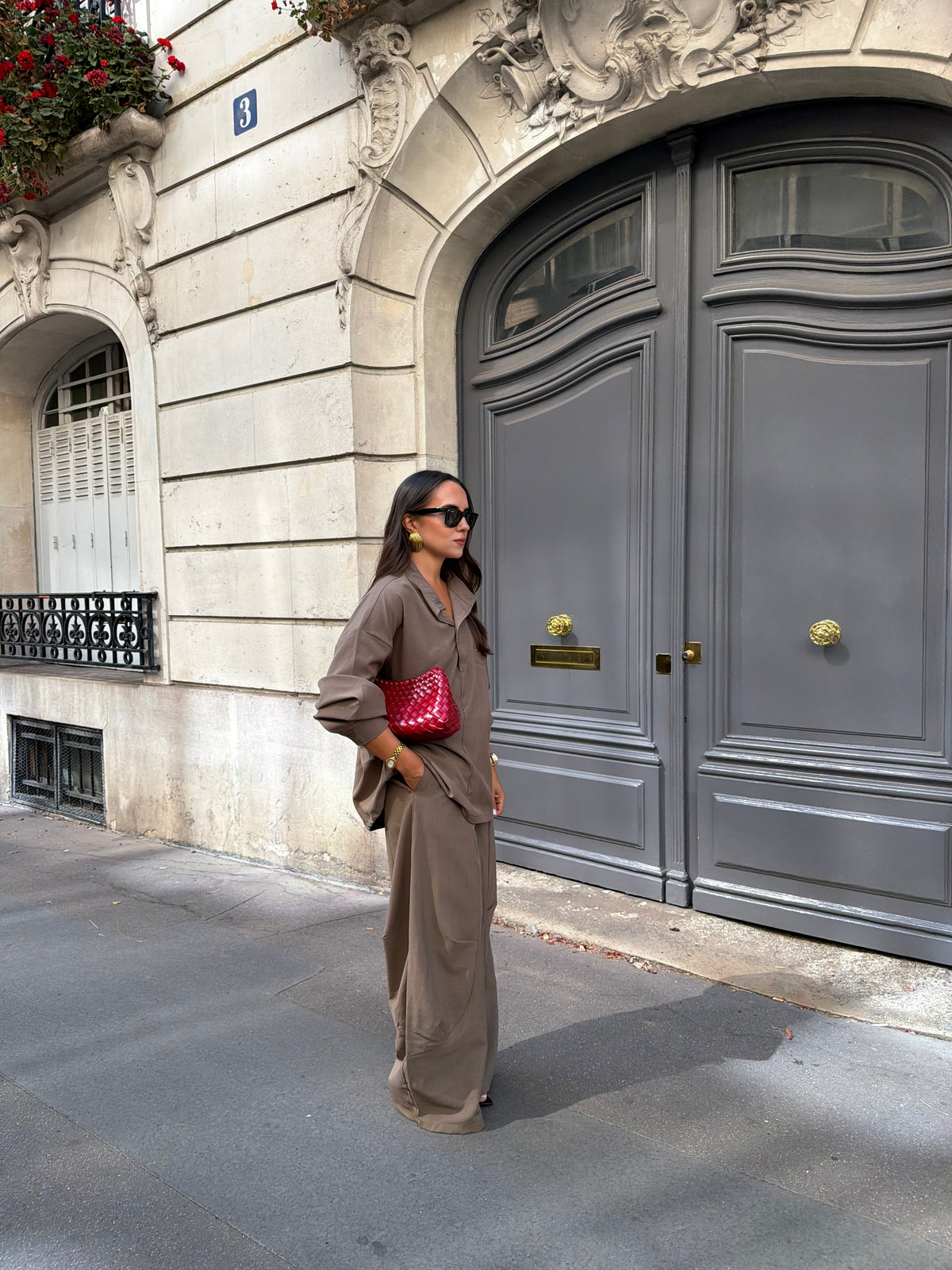 Chemise MELIS taupe (CYTP072)