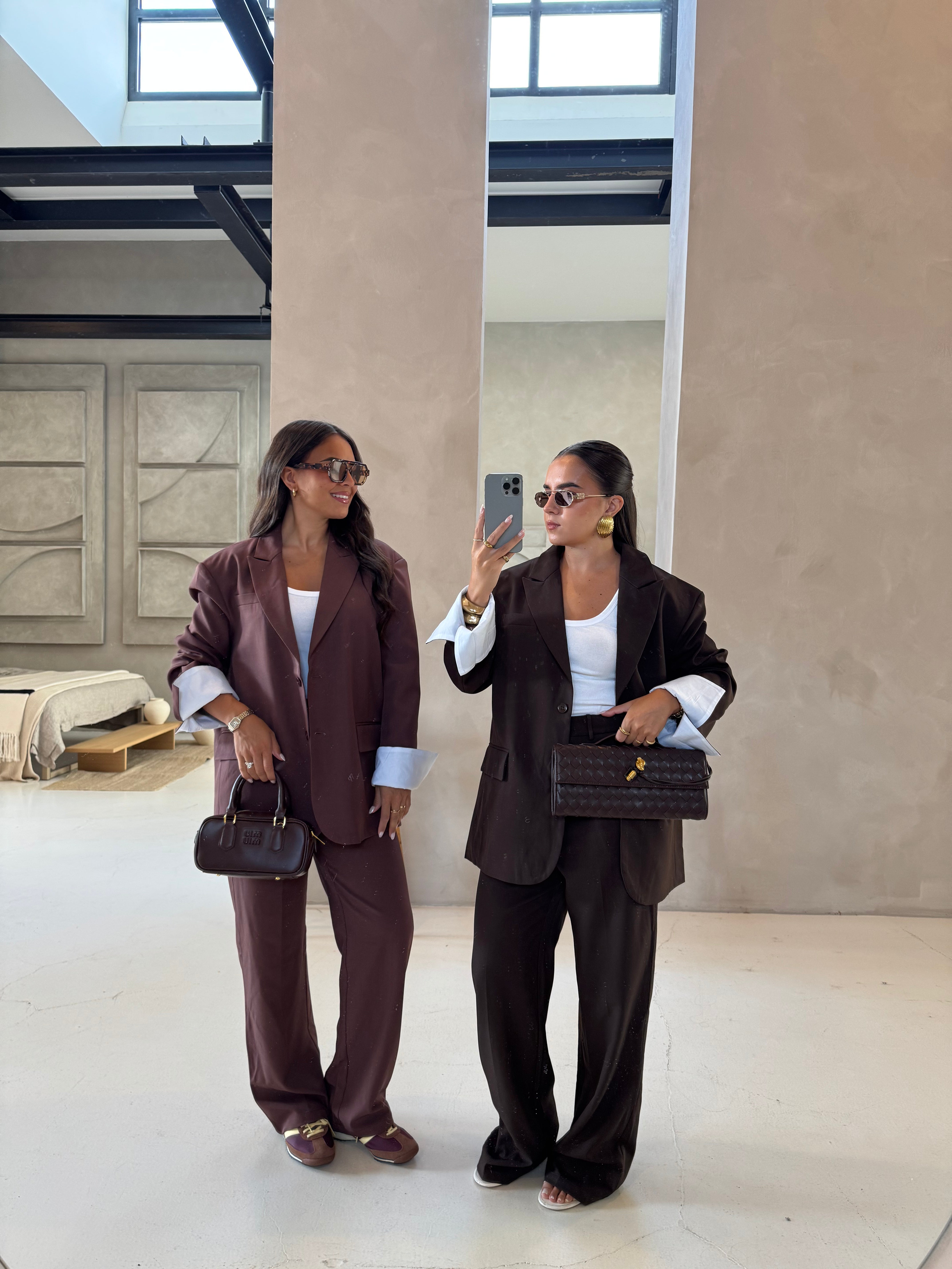 Pantalon ASTRID bordeaux (m756)
